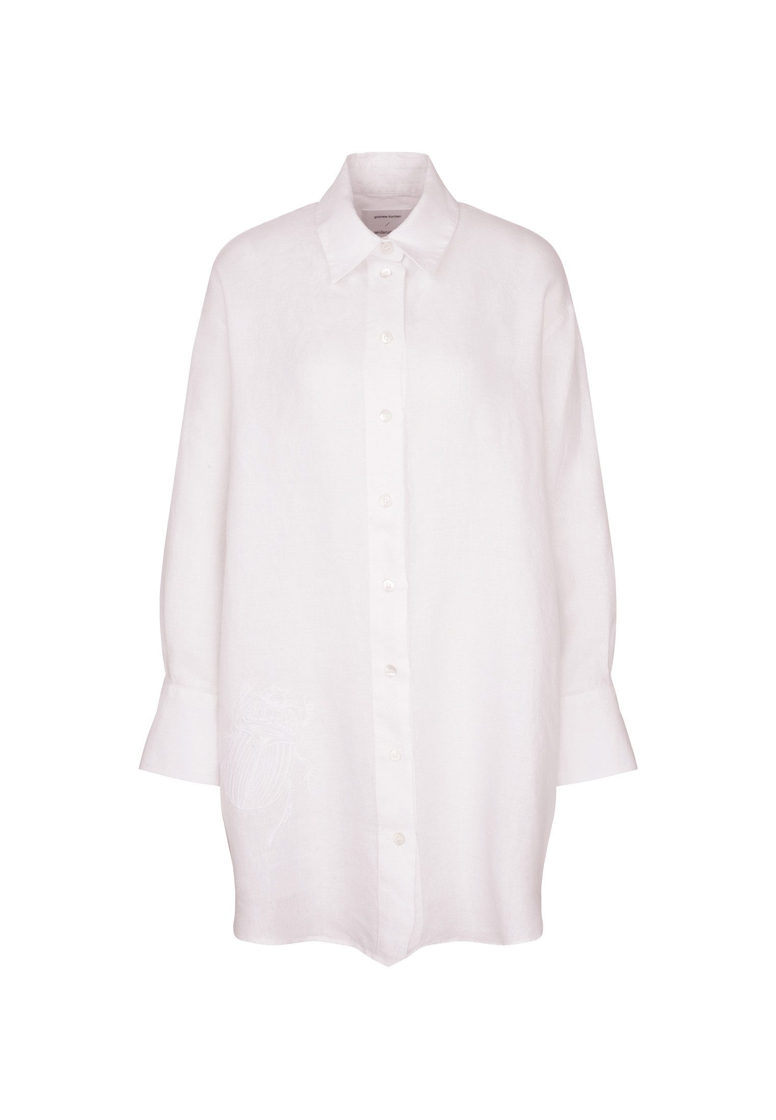 seidensticker Lange blouse Zwarte roos Lange mouwen kraag uni