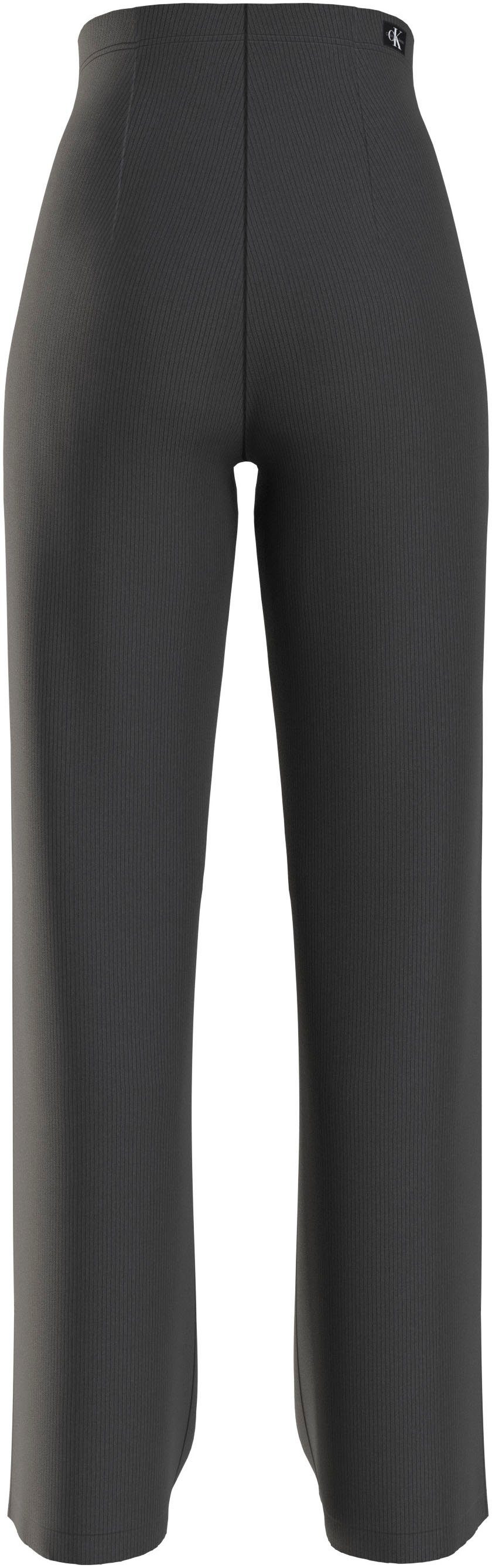 Calvin Klein Jerseybroek BADGE RIB STRAIGHT PANTS