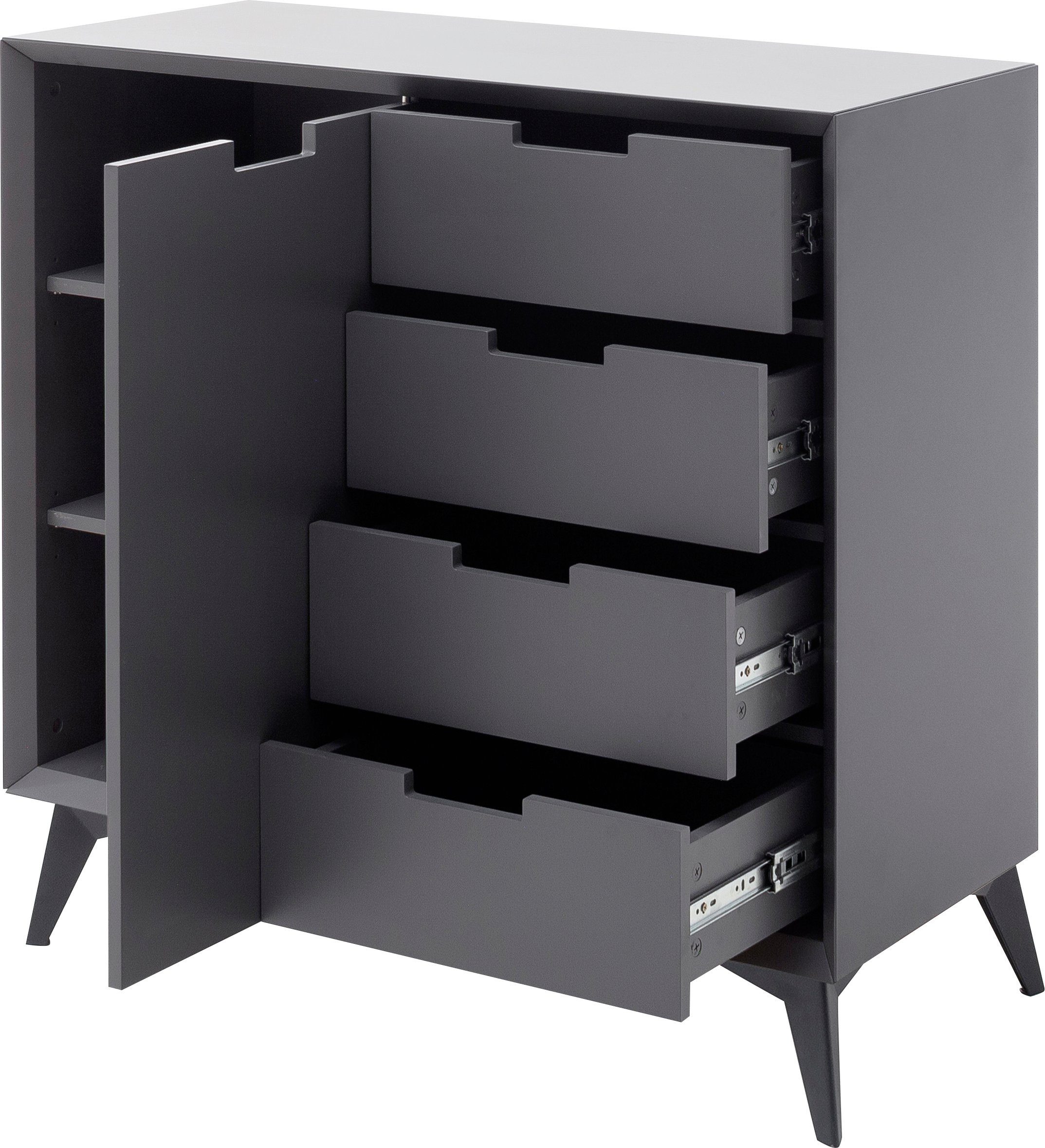 MCA furniture Highboard Netanja Breedte ca. 93 cm