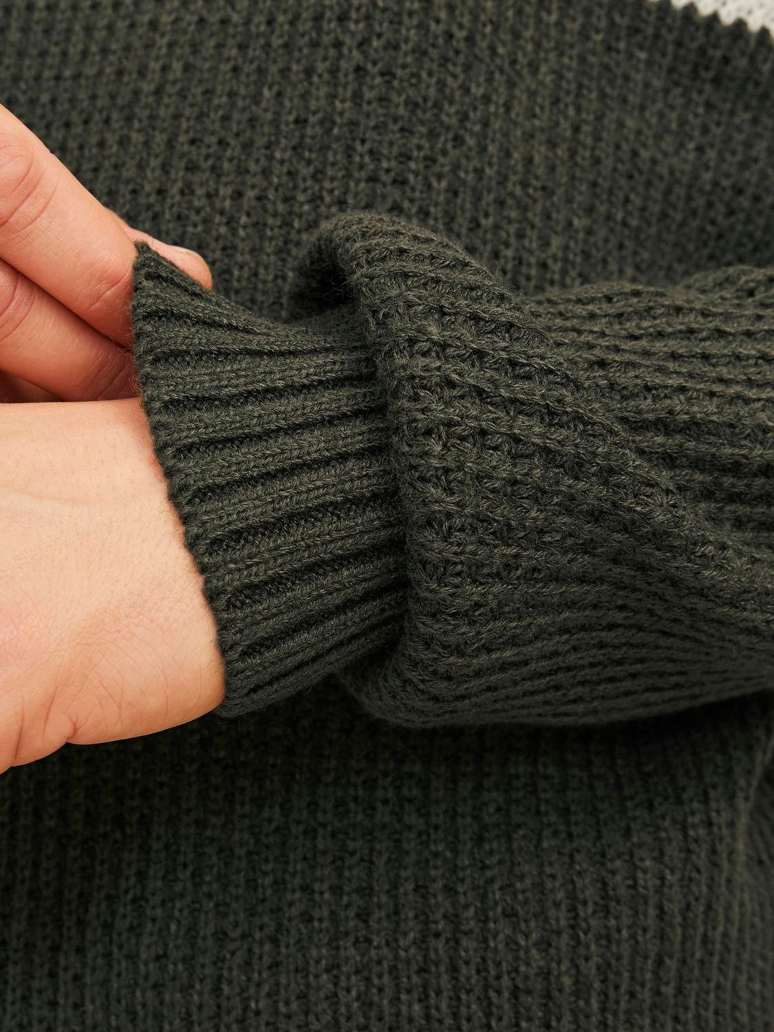 Jack & Jones Trui met ronde hals JJSANDER KNIT CREW NECK