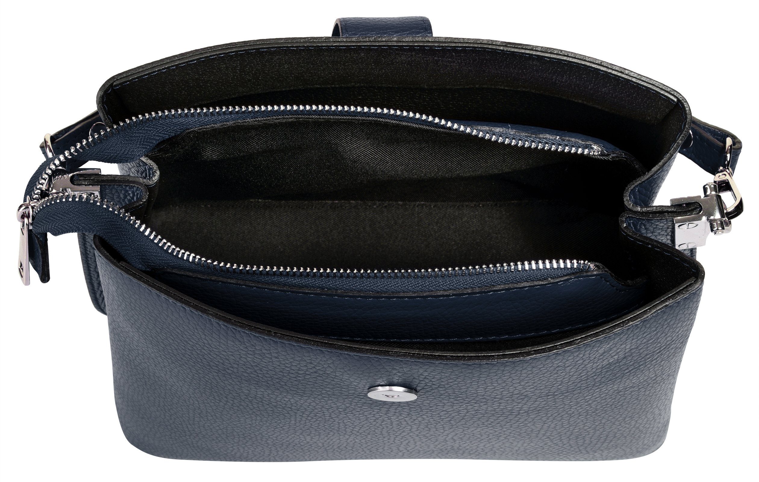 Cluty Tas echt leer, made in italy