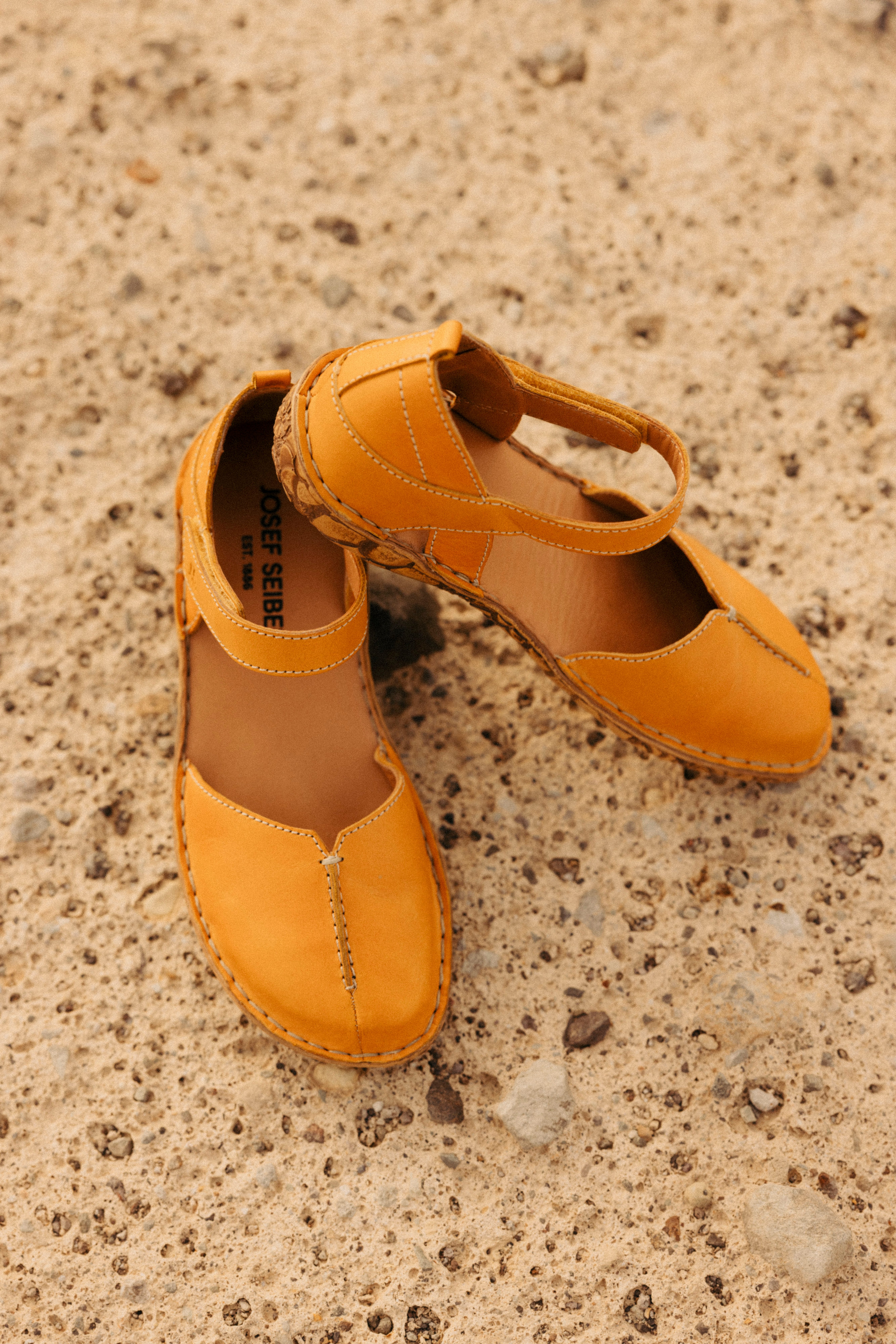 Josef Seibel Ballerina's met riempje ROSALIE 42 , sandaal, gespschoen, comfortschoen met klittenbandsluiting