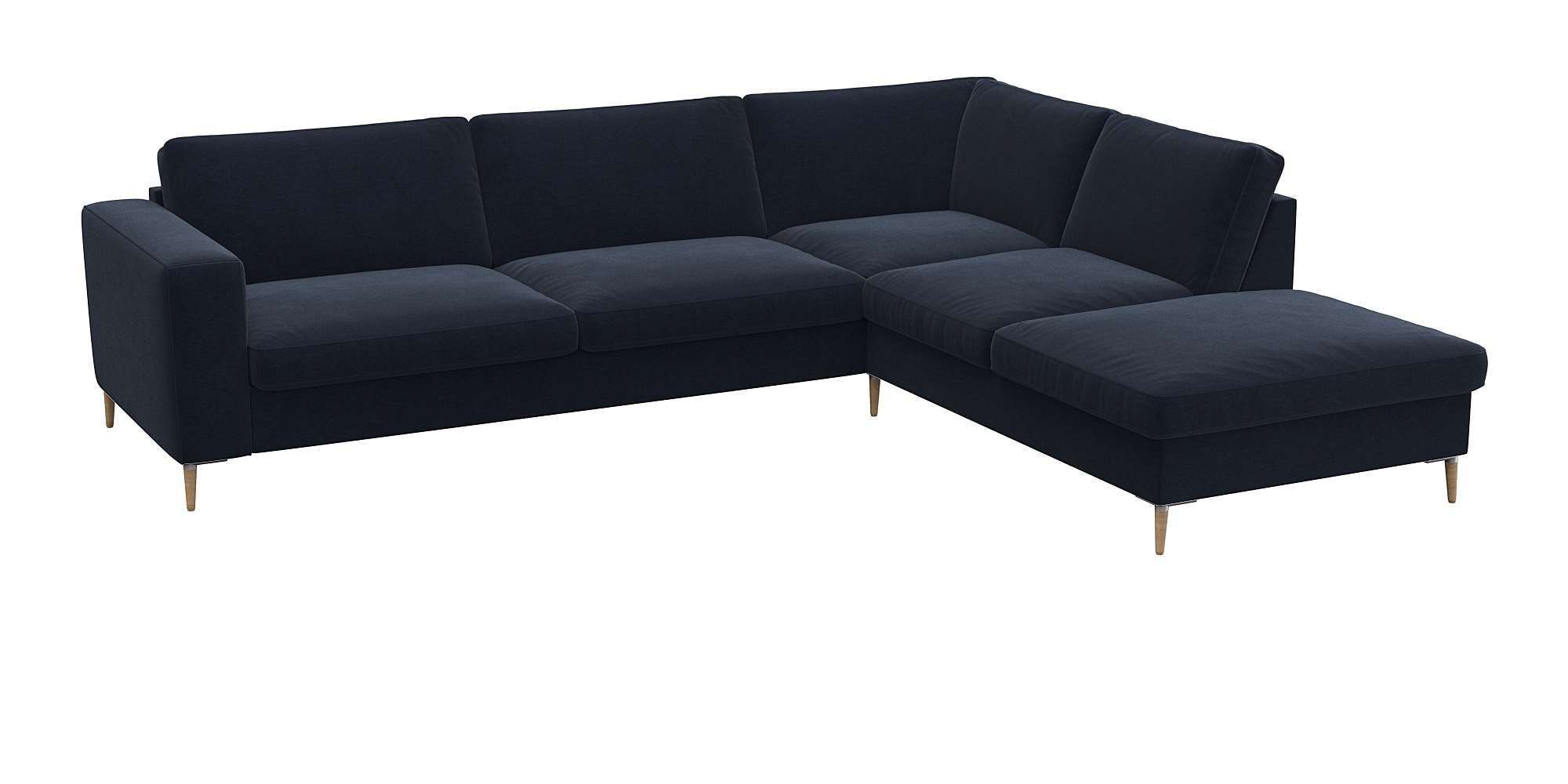 FLEXLUX Hoekbank Fiore, zitconstructie met hoogwaardig koudschuim voor meer zitcomfort