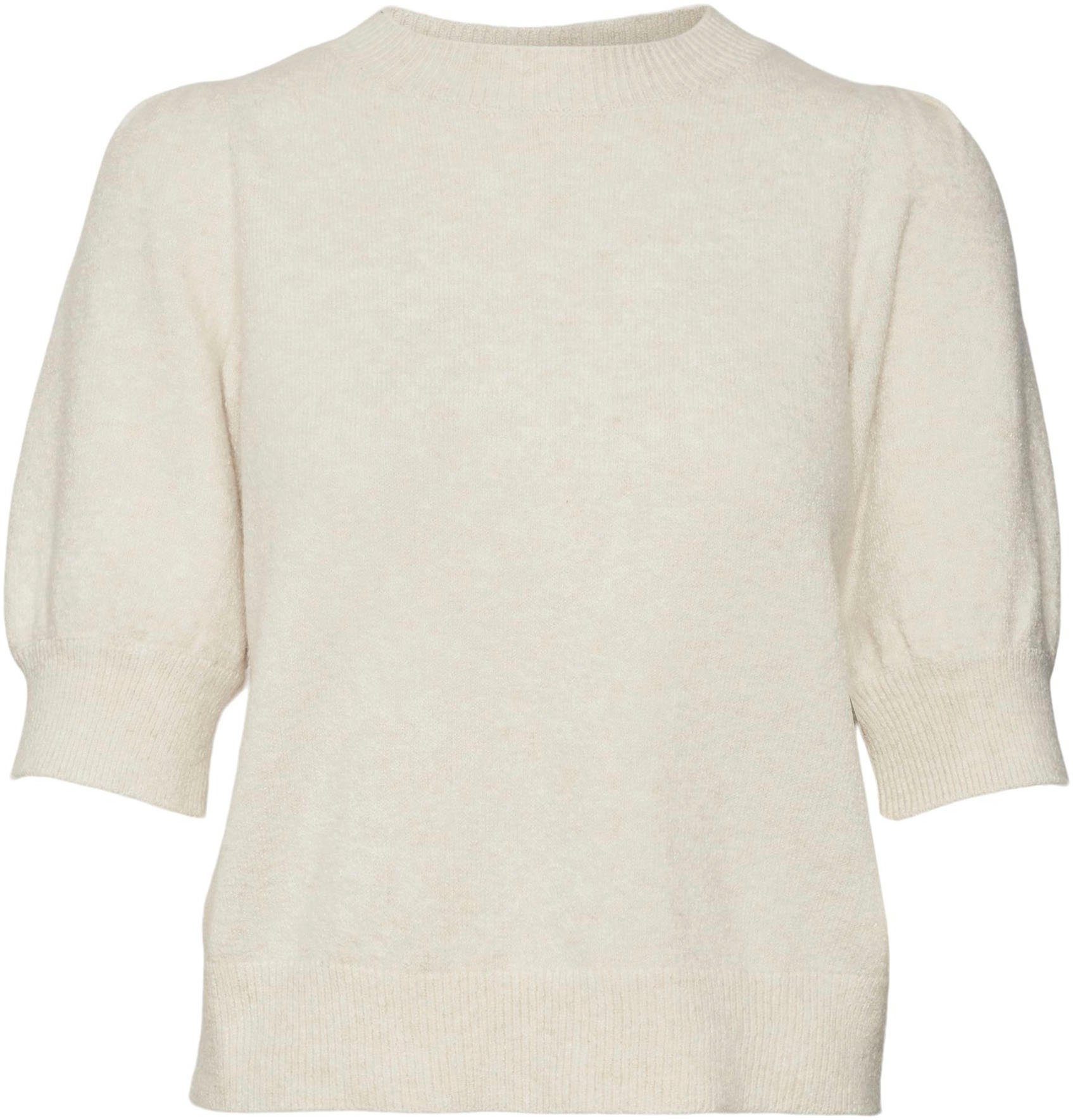Vero Moda Trui met korte mouwen VMDOFFY 2/4 O-NECK PULLOVER GA NOOS