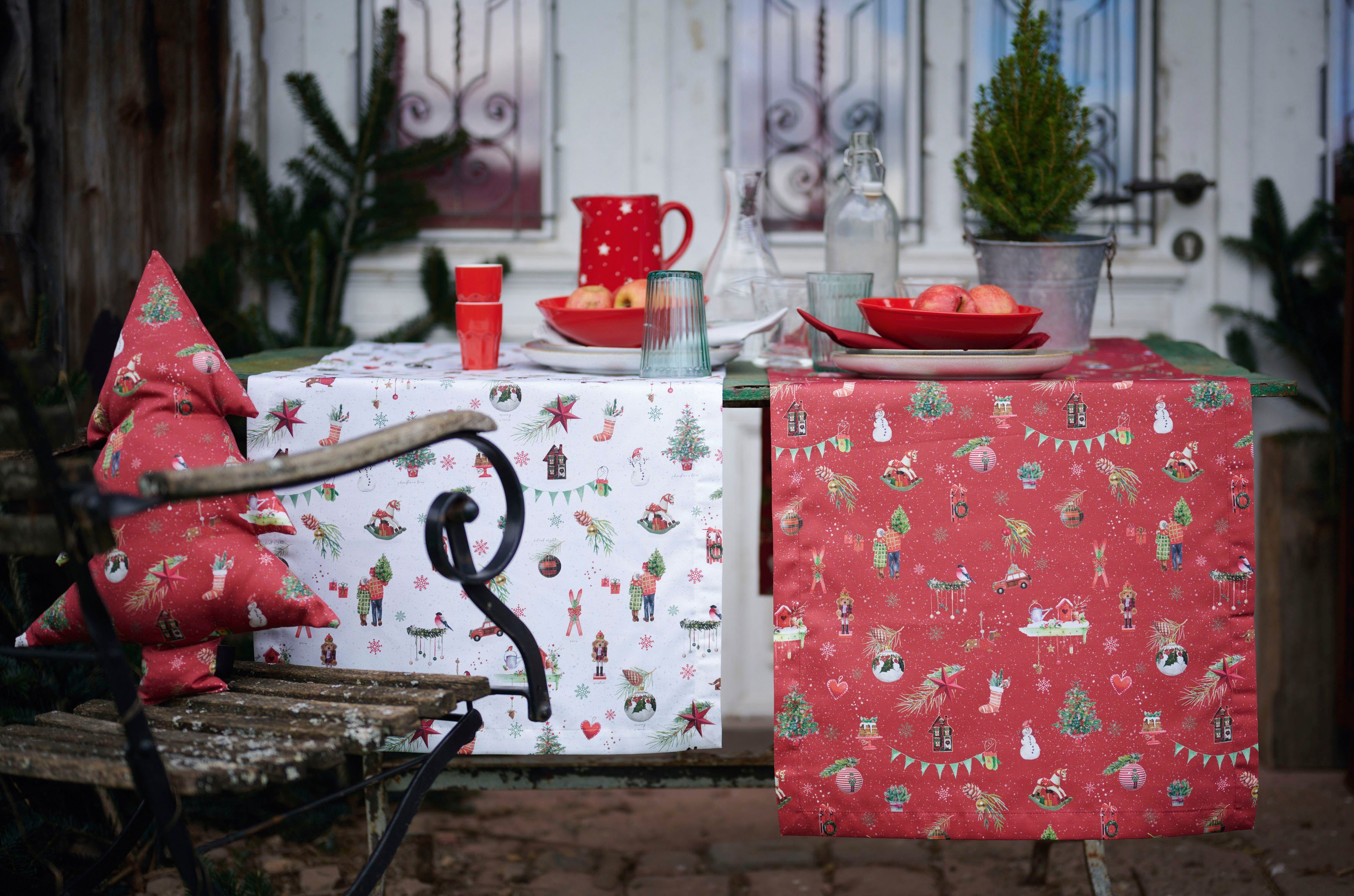 APELT Tafelloper 6200 WINTERWERELD, kerstdecoratie, kerst (1 stuk)