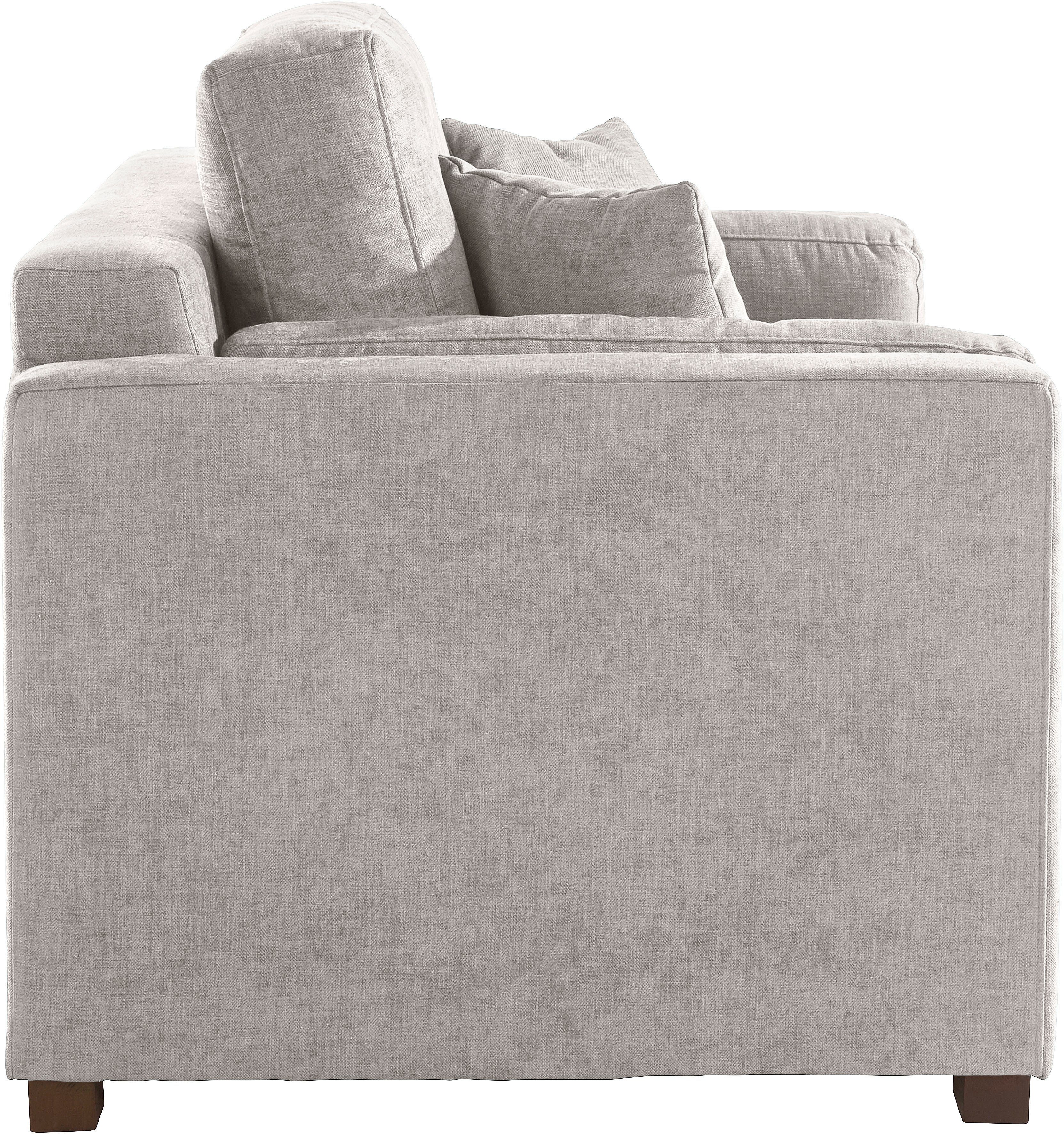 Home affaire Loveseat Fresh Pond fauteuil zacht zitcomfort, incl. sierkussen, bxdxh: 140x96x95 cm