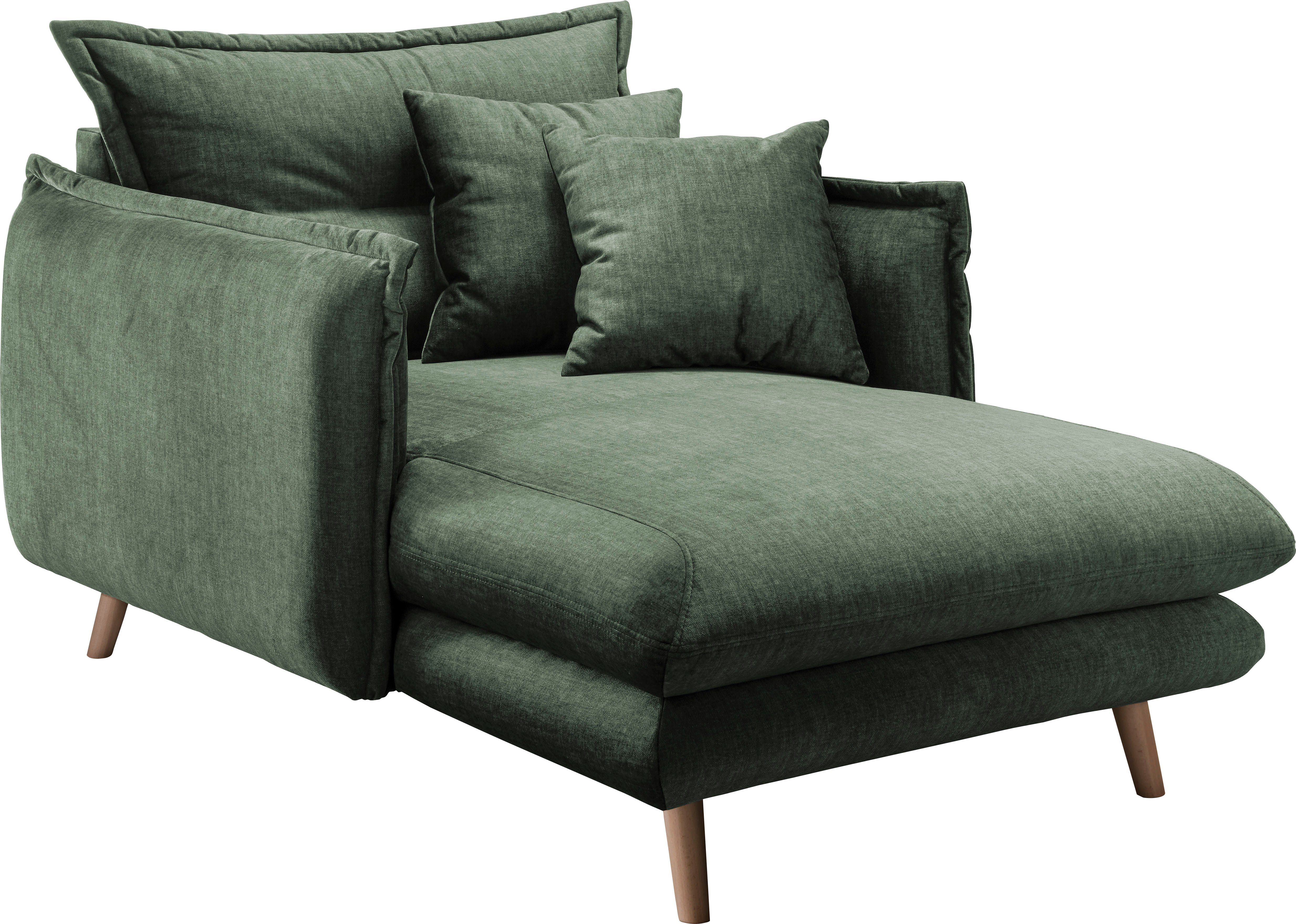 INOSIGN Loveseat LAZIO moderne fauteuil met een comfortabele bekleding, 2 stuks decoratieve sierkussens