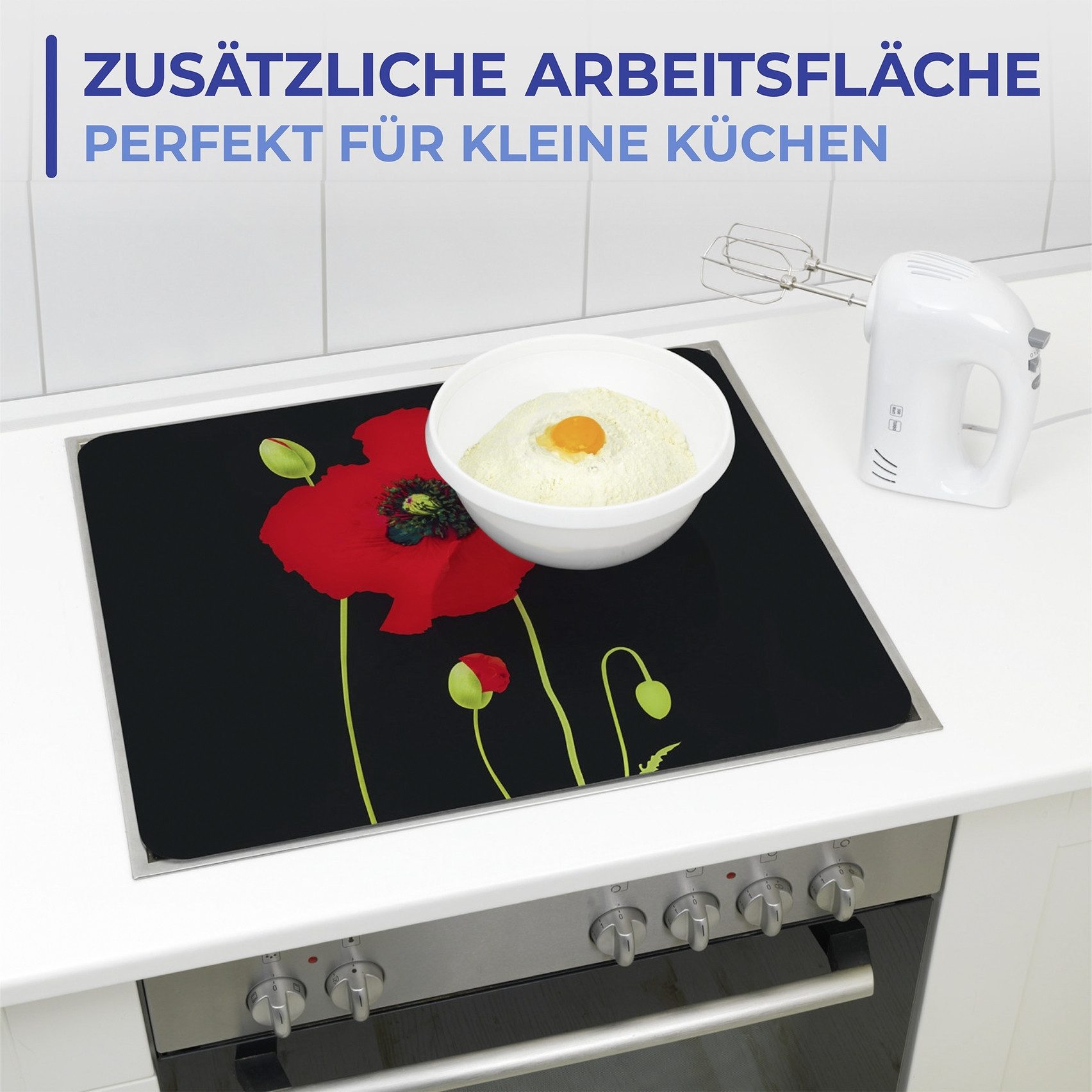 Maximex Kookplaatdeksel Multi Model Klaproos