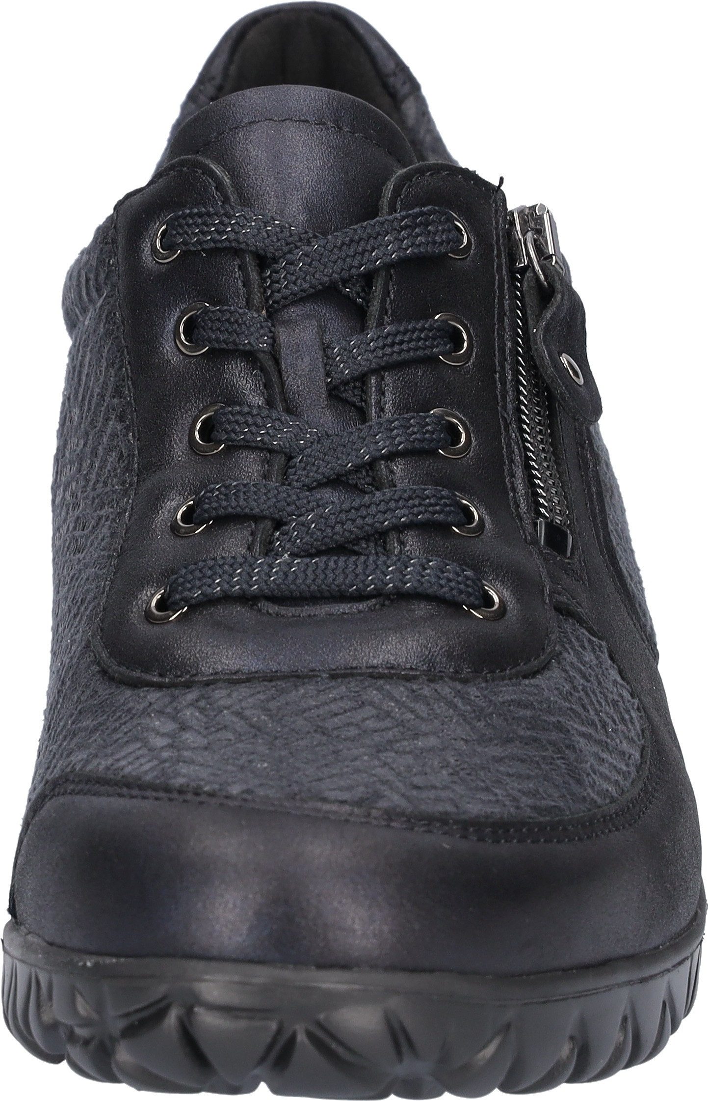 Waldläufer Sneakers HAVY-SOFT vrijetijdsschoen, lage schoen, veterschoen in comfortwijdte h = zeer breed
