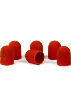bausch eeltverwijderaar slijpkappen voor rubberhouders in bruin of oranje (set, 12 stuks) bruin