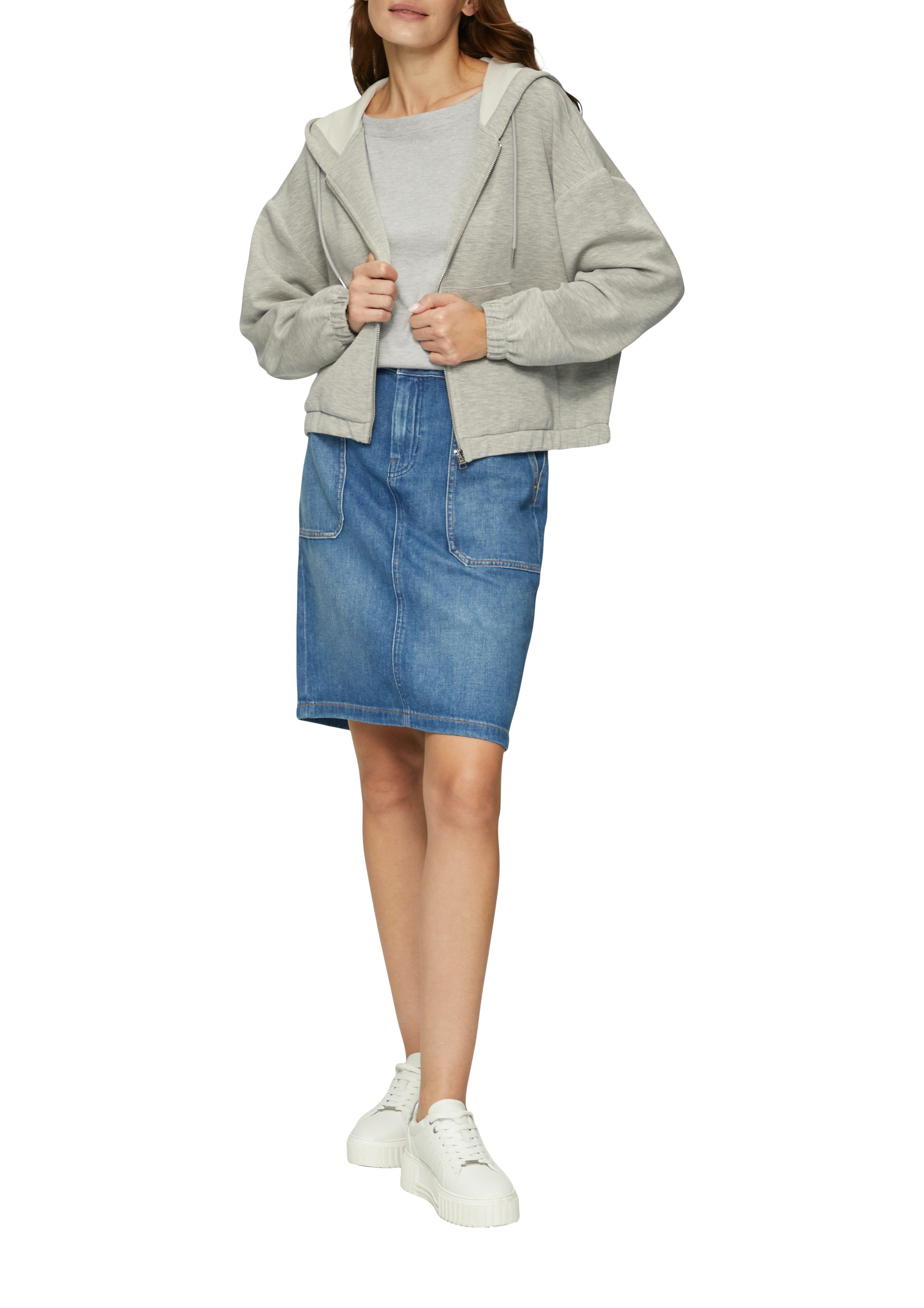 s.Oliver Longsleeve in gemêleerde look