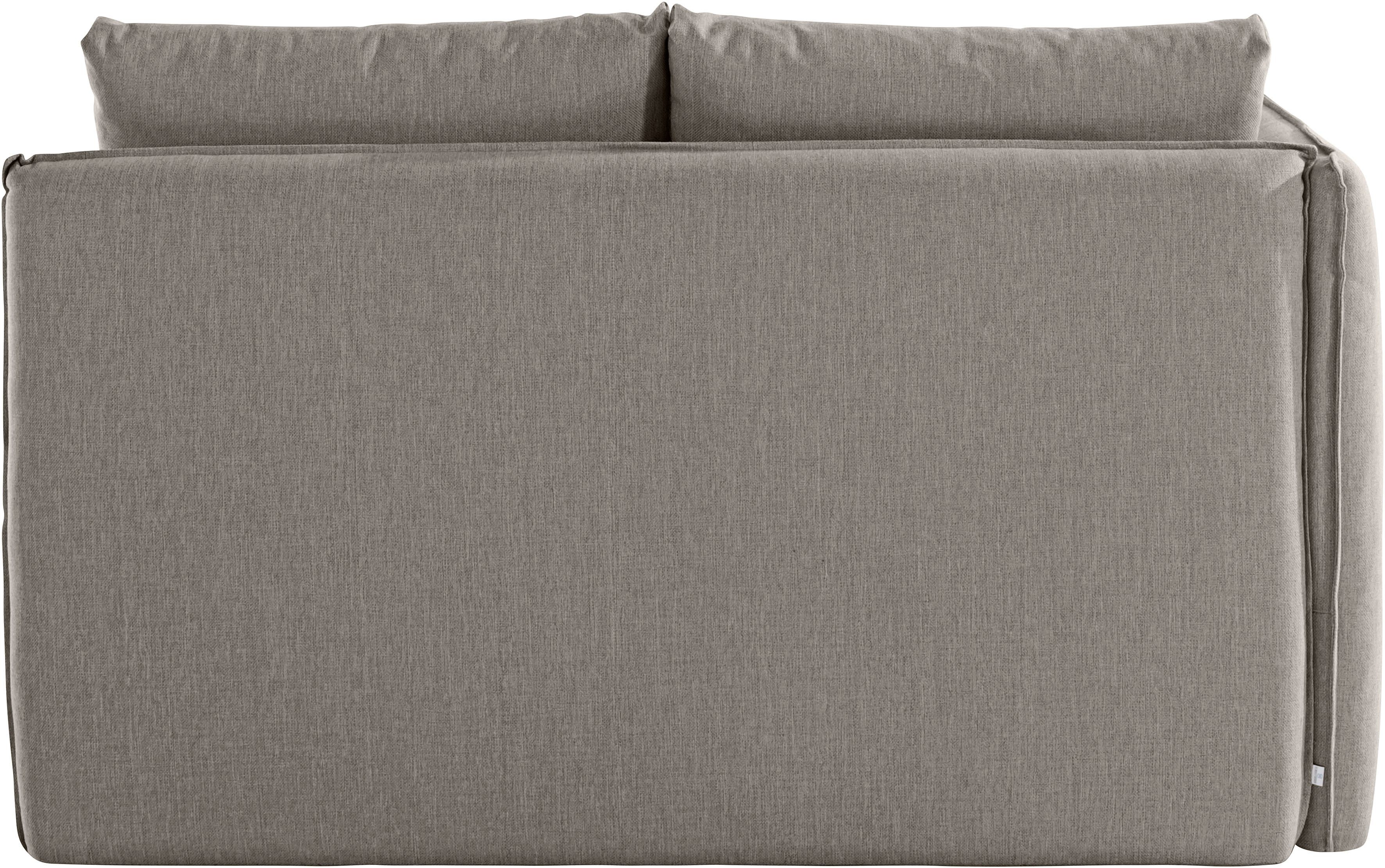 andas Ottomane Nöre Lounge-module - om zelf samen te stellen, breedte 138 cm, diepte 168 cm
