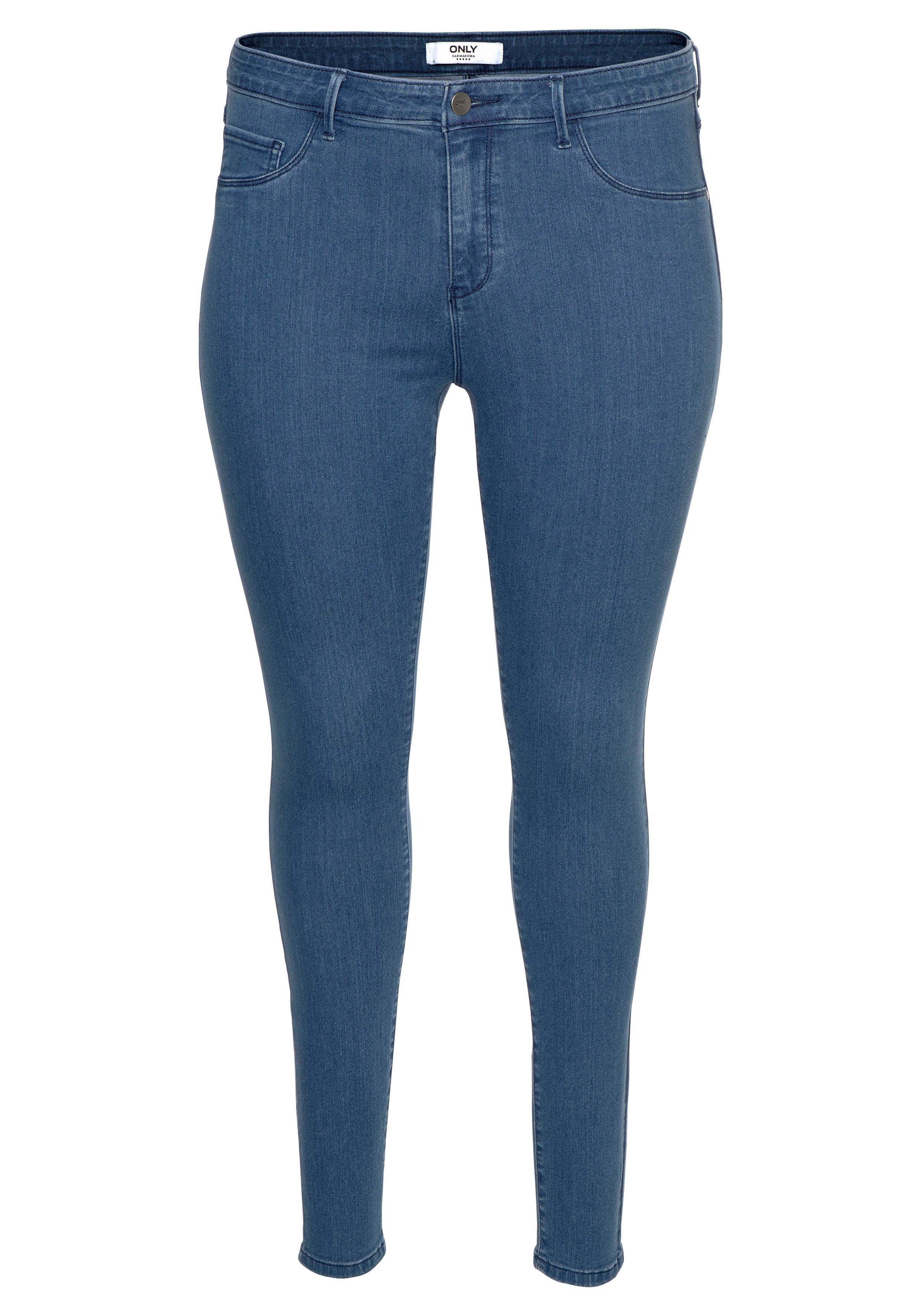 ONLY CARMAKOMA Skinny fit jeans CARTHUNDER REG PUSH UP SK DNM
