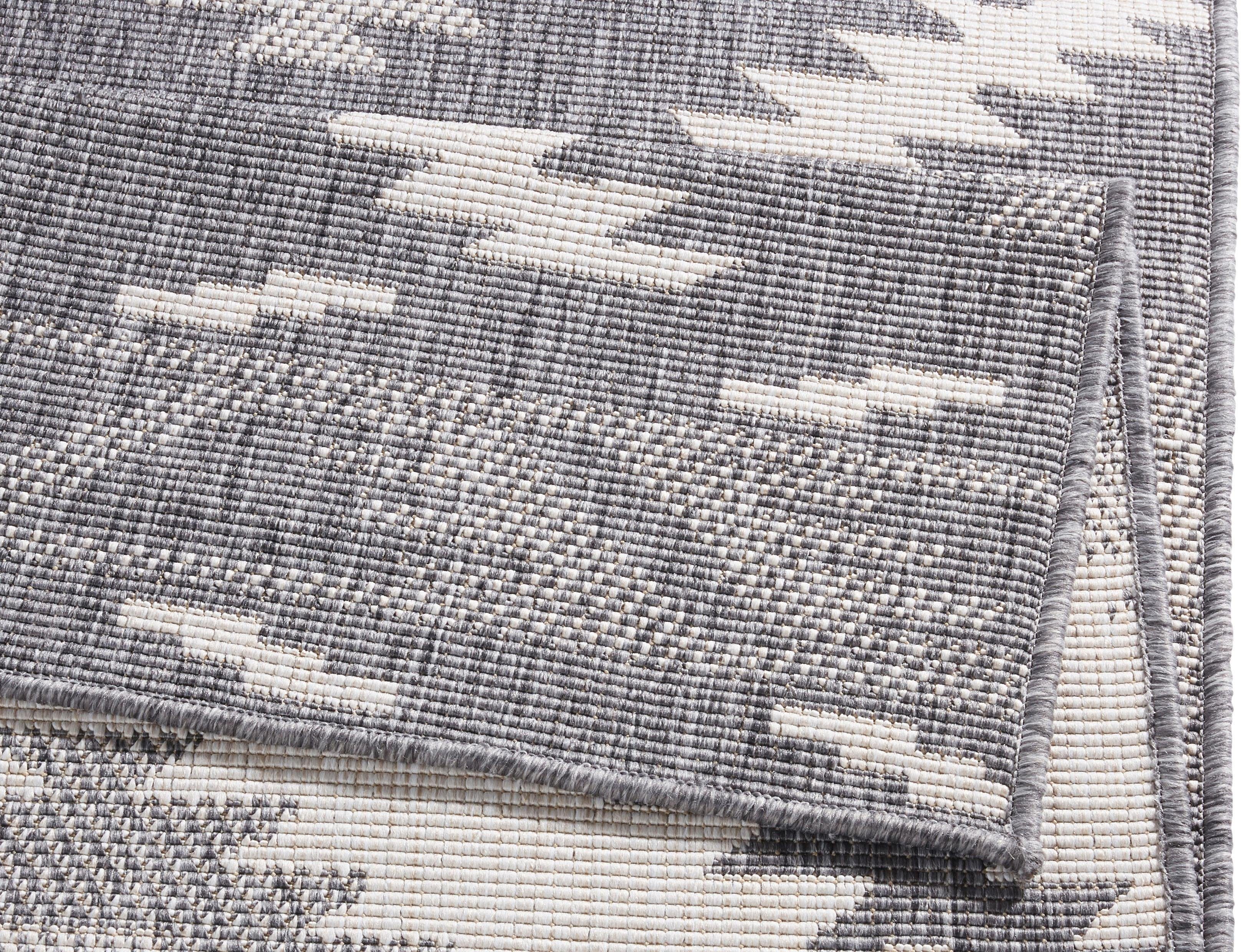 NORTHRUGS Vloerkleed Malibu omkeerbaar tapijt Binnen- en buitengebruik, weerbestendig, balkon, loper, woonkamer, waterbestendig