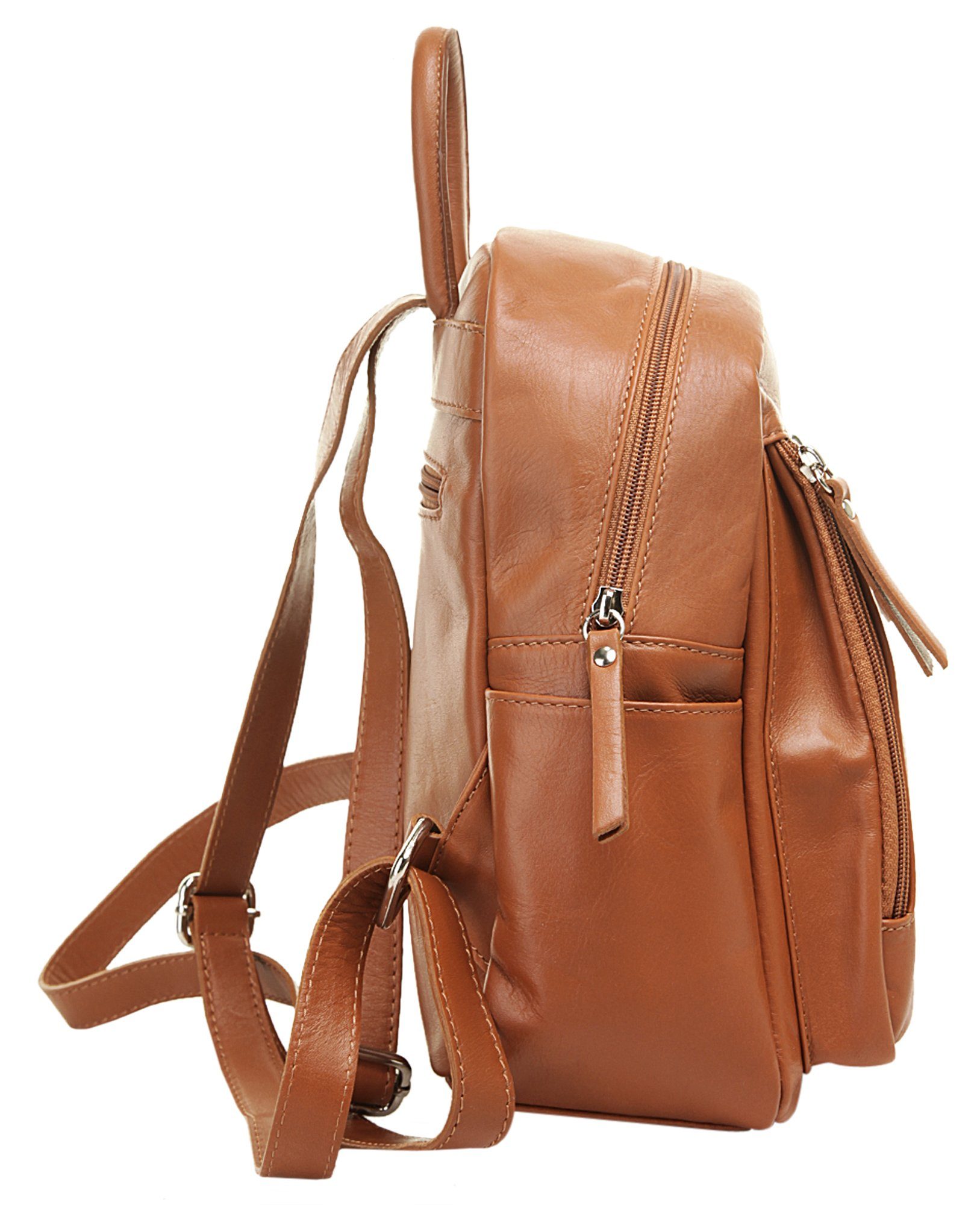 Samantha Look Rugzak echt leer, made in italy