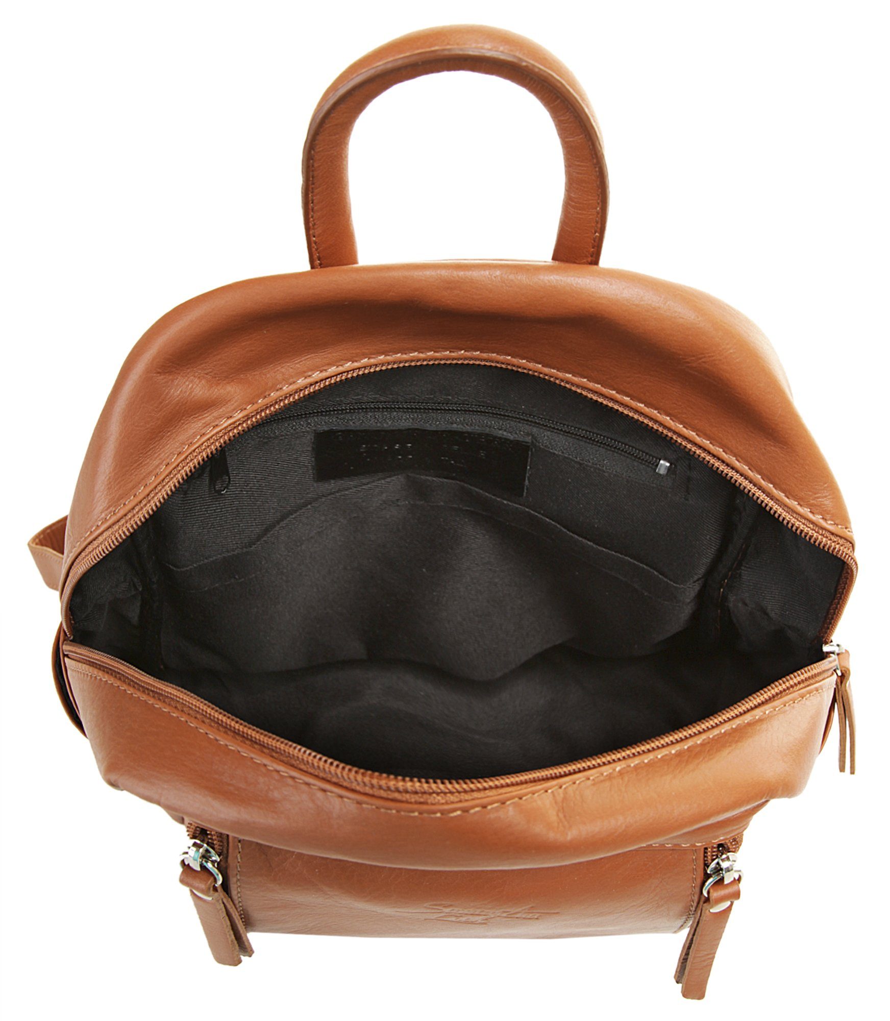 Samantha Look Rugzak echt leer, made in italy
