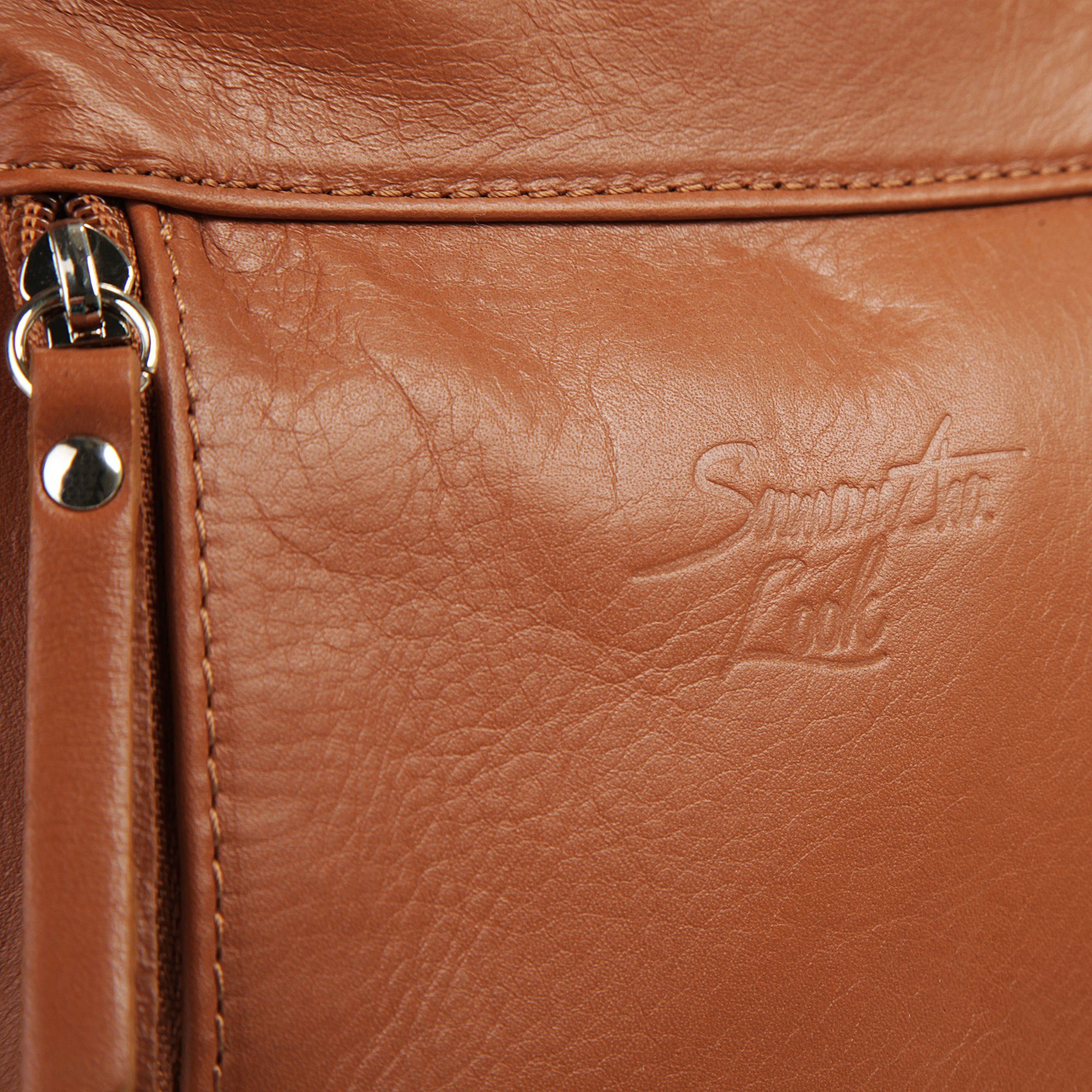 Samantha Look Rugzak echt leer, made in italy