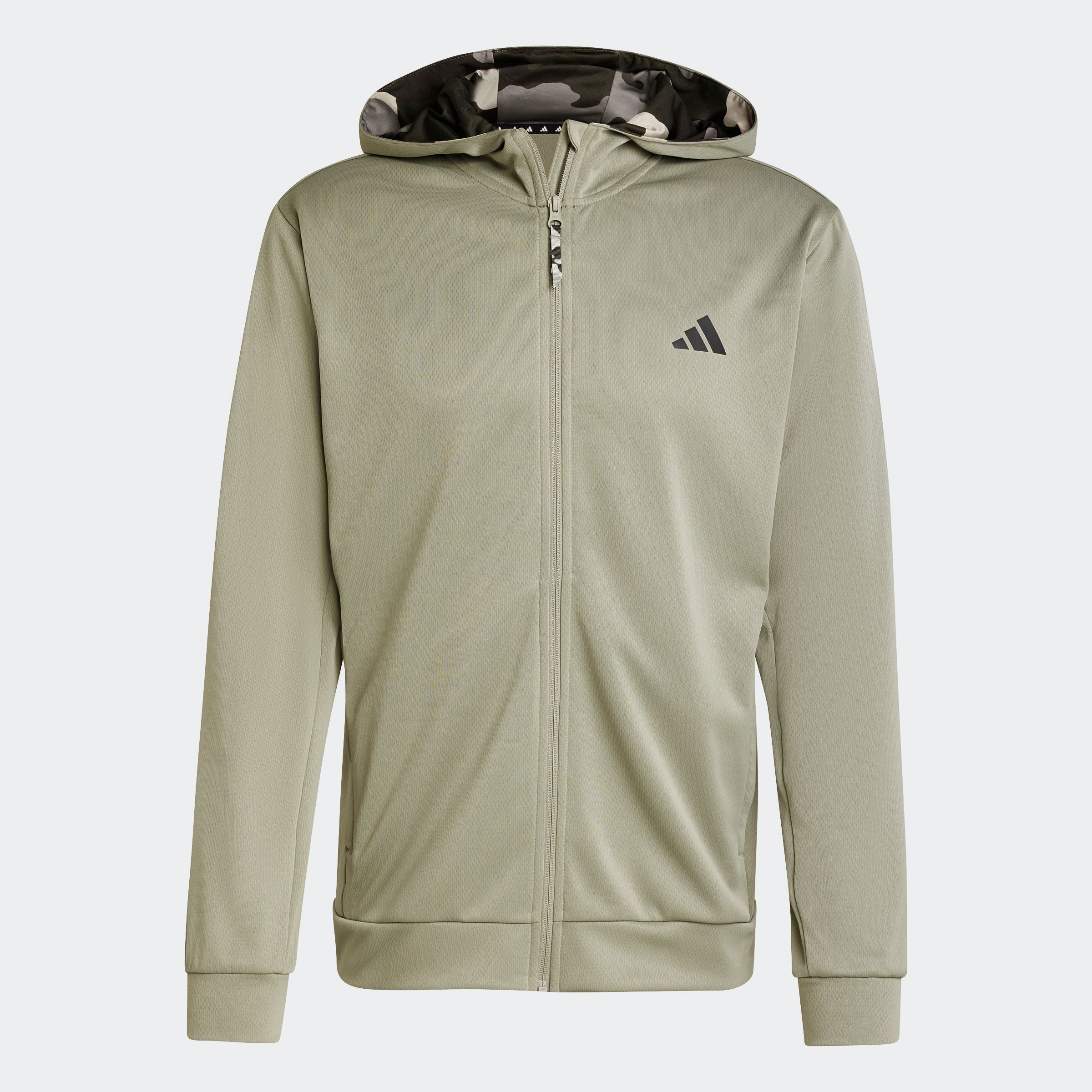 adidas Performance Capuchonsweatvest CAMO FZ HD (1-delig)