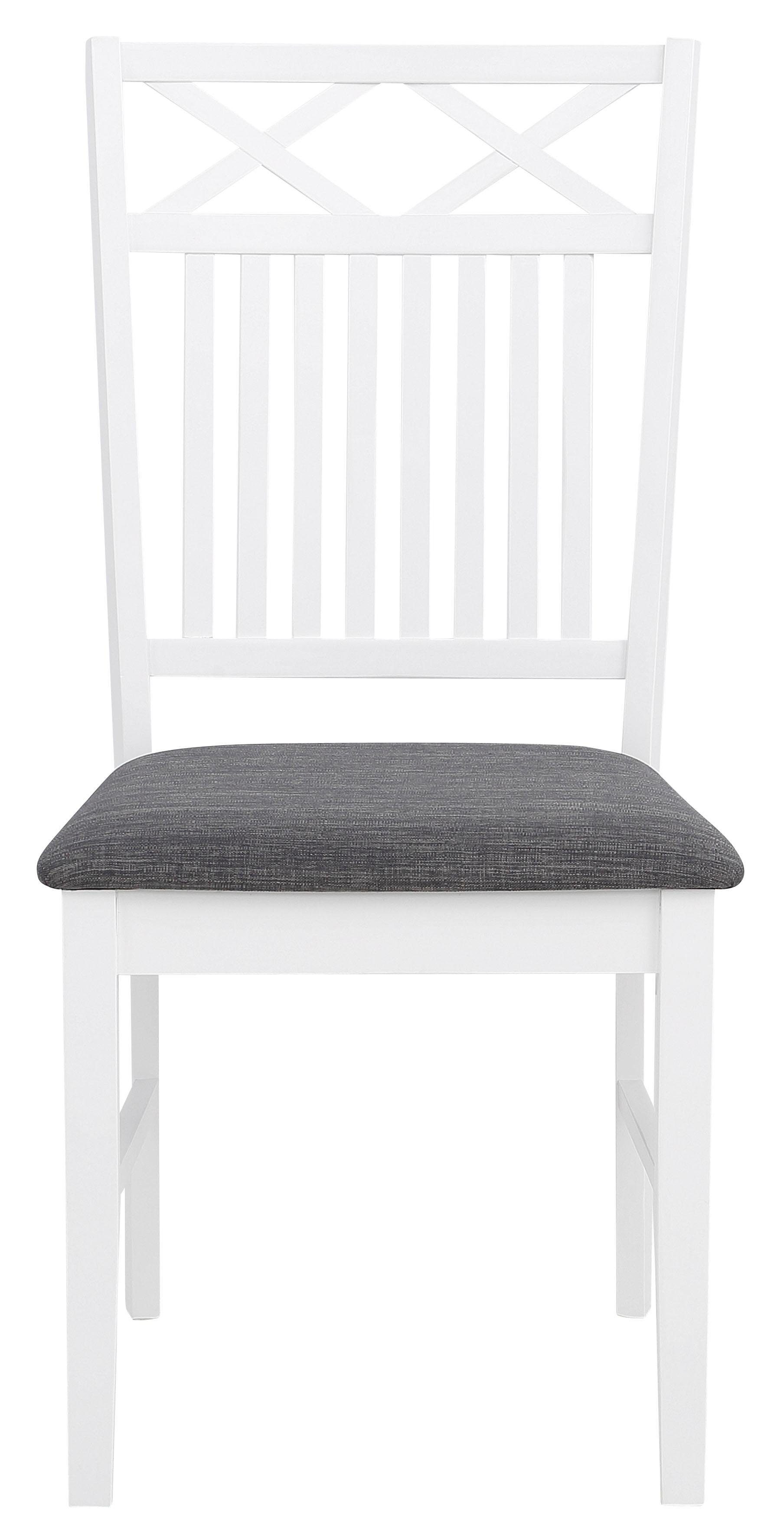Home affaire Eetkamerstoel Fullerton, houten stoel met mooi freeswerk, zithoogte 47 cm, keukenstoel (set, 2 stuks)
