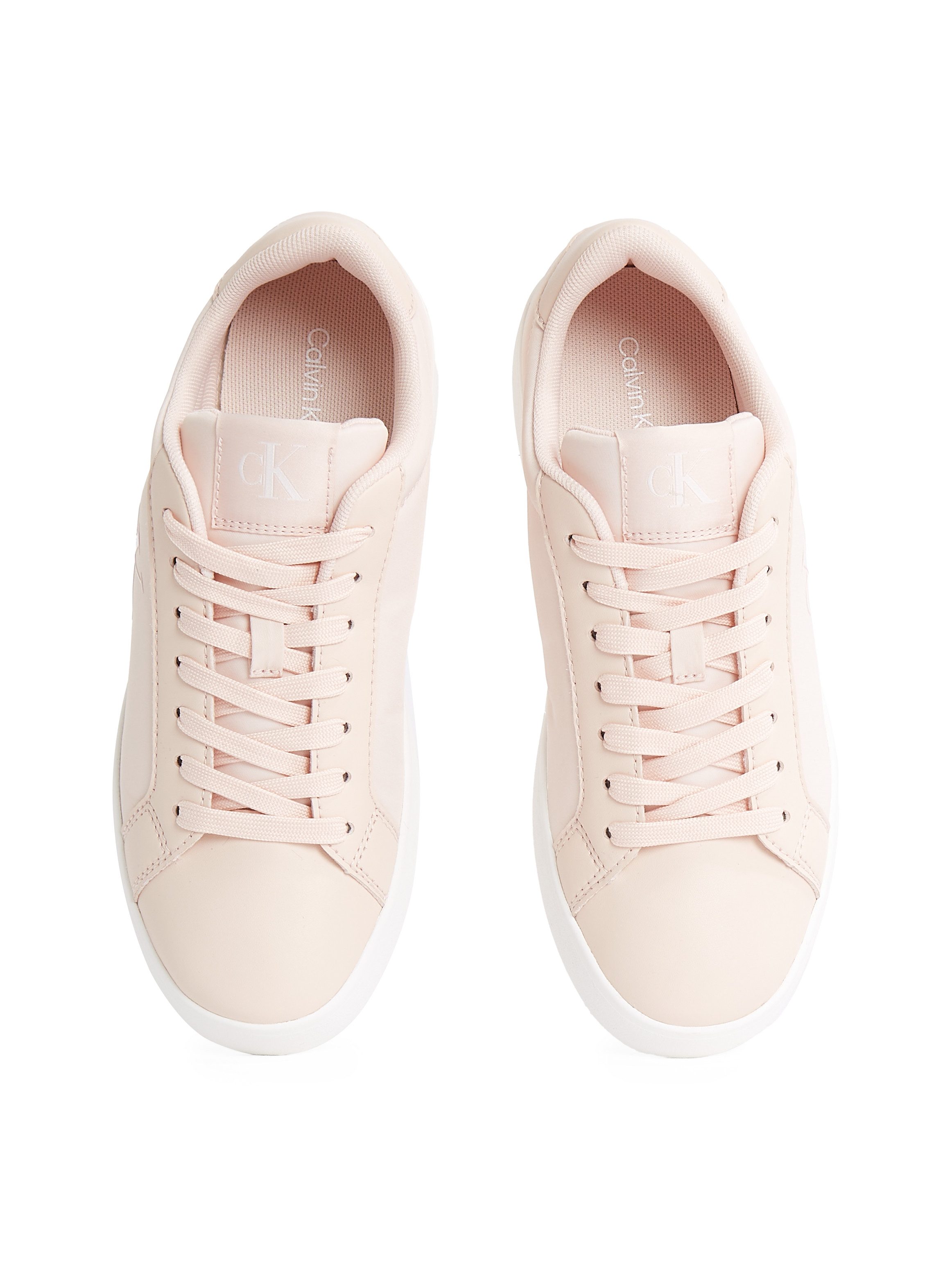 Calvin Klein Sneakers 3 CUPSOLE NY WN , veterschoenen, vrijetijdssneaker, lage schoen met gewatteerde schacht