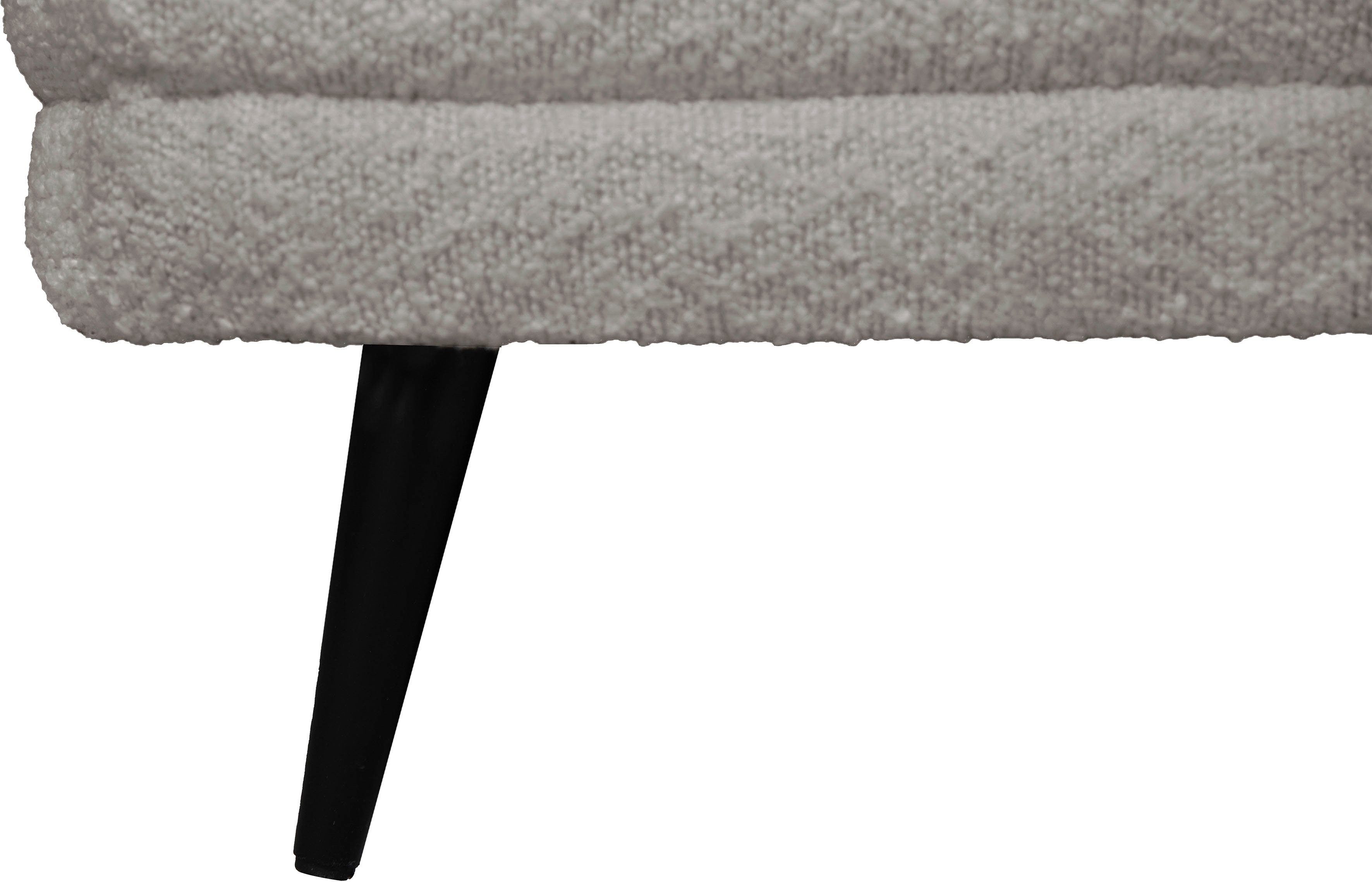 Leonique Fauteuil Ashly in 3 overtrekvarianten, bouclé, fluwelige look en zachte structuurstof.