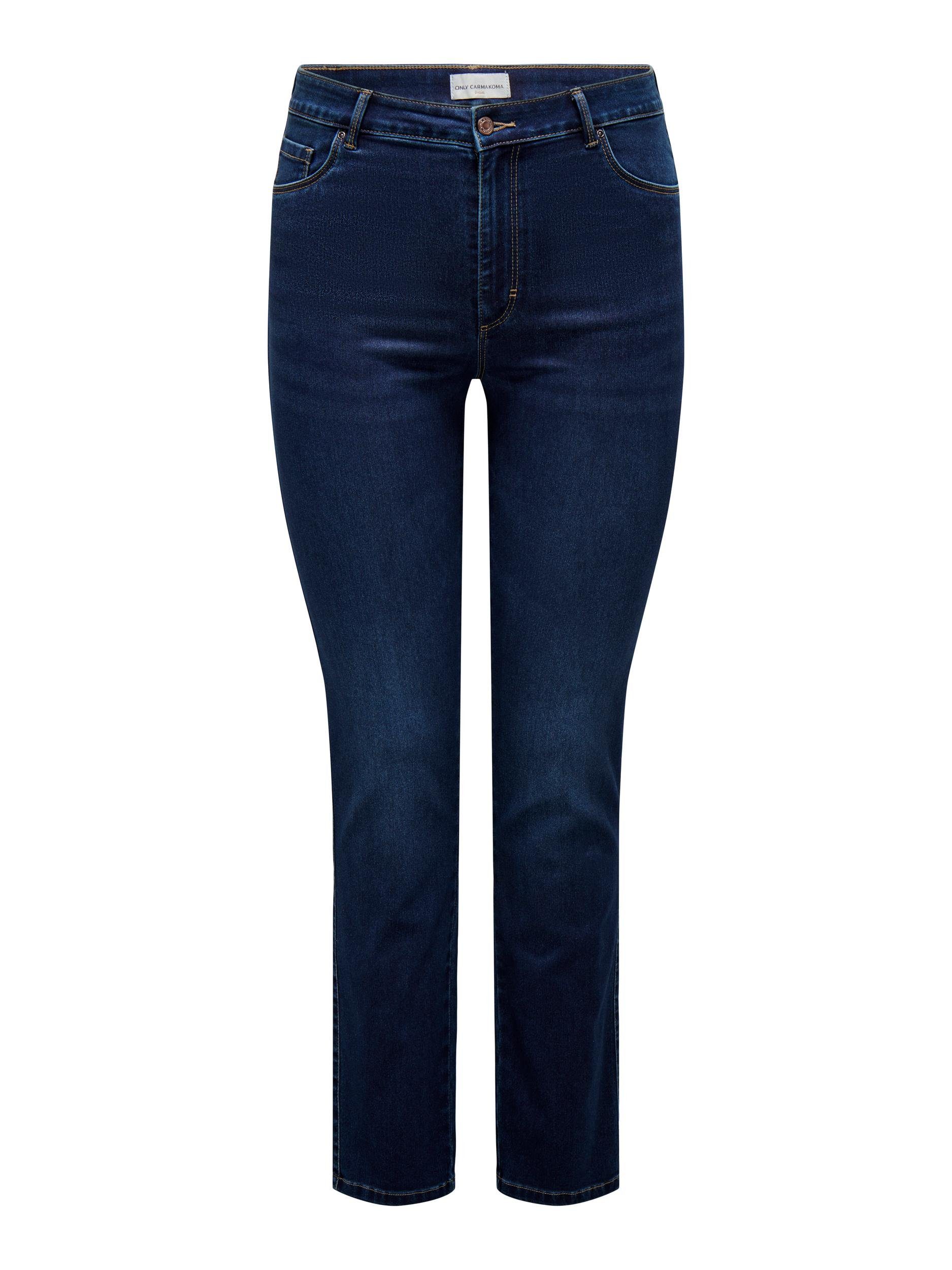 ONLY CARMAKOMA High-waist jeans CARAUGUSTA HW STRAIGHT DNM BJ61-2 NOOS