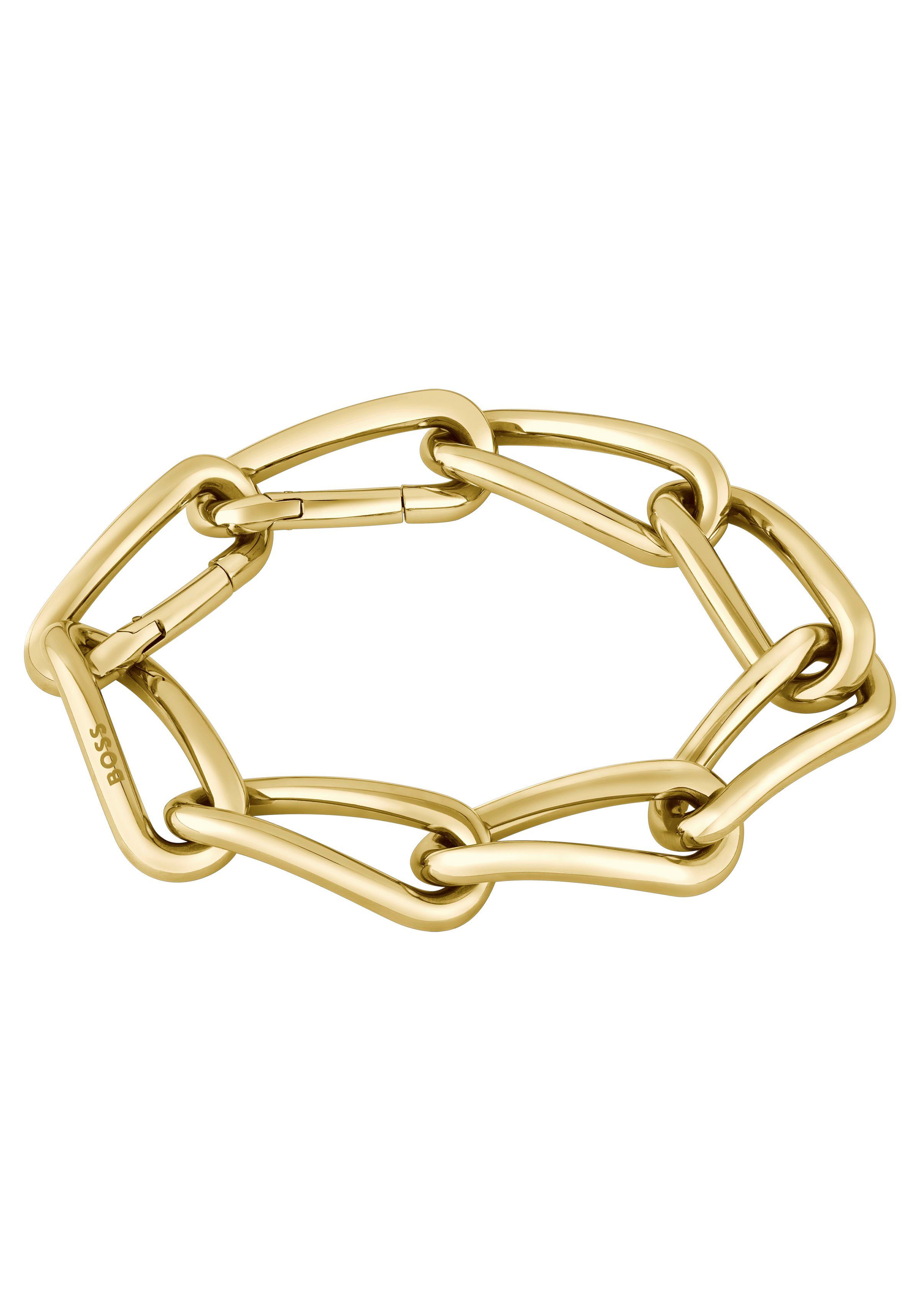 Boss Armband Sieraden roestvrij staal armbanden fantasieketting MELYA dames armbanden goud(kleur)