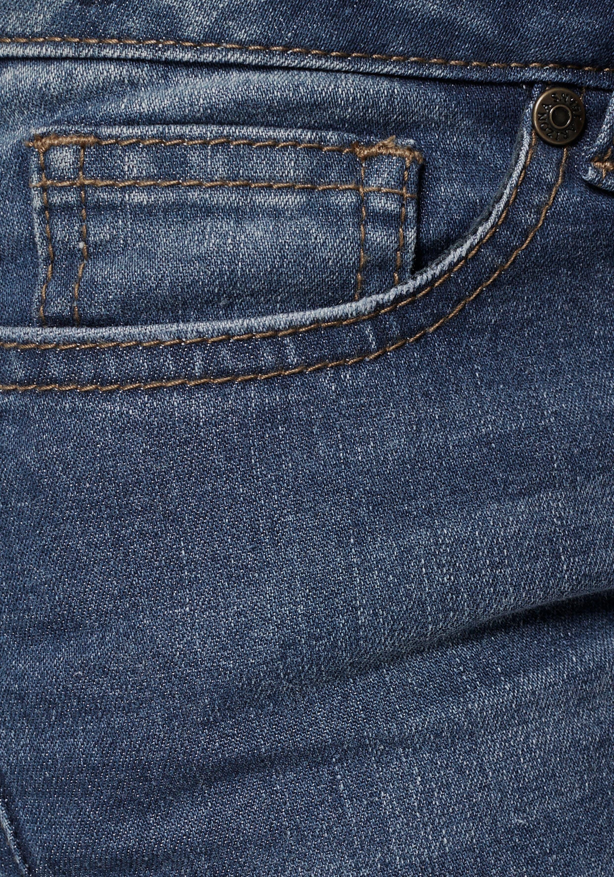 Arizona Skinny fit jeans In biker-look