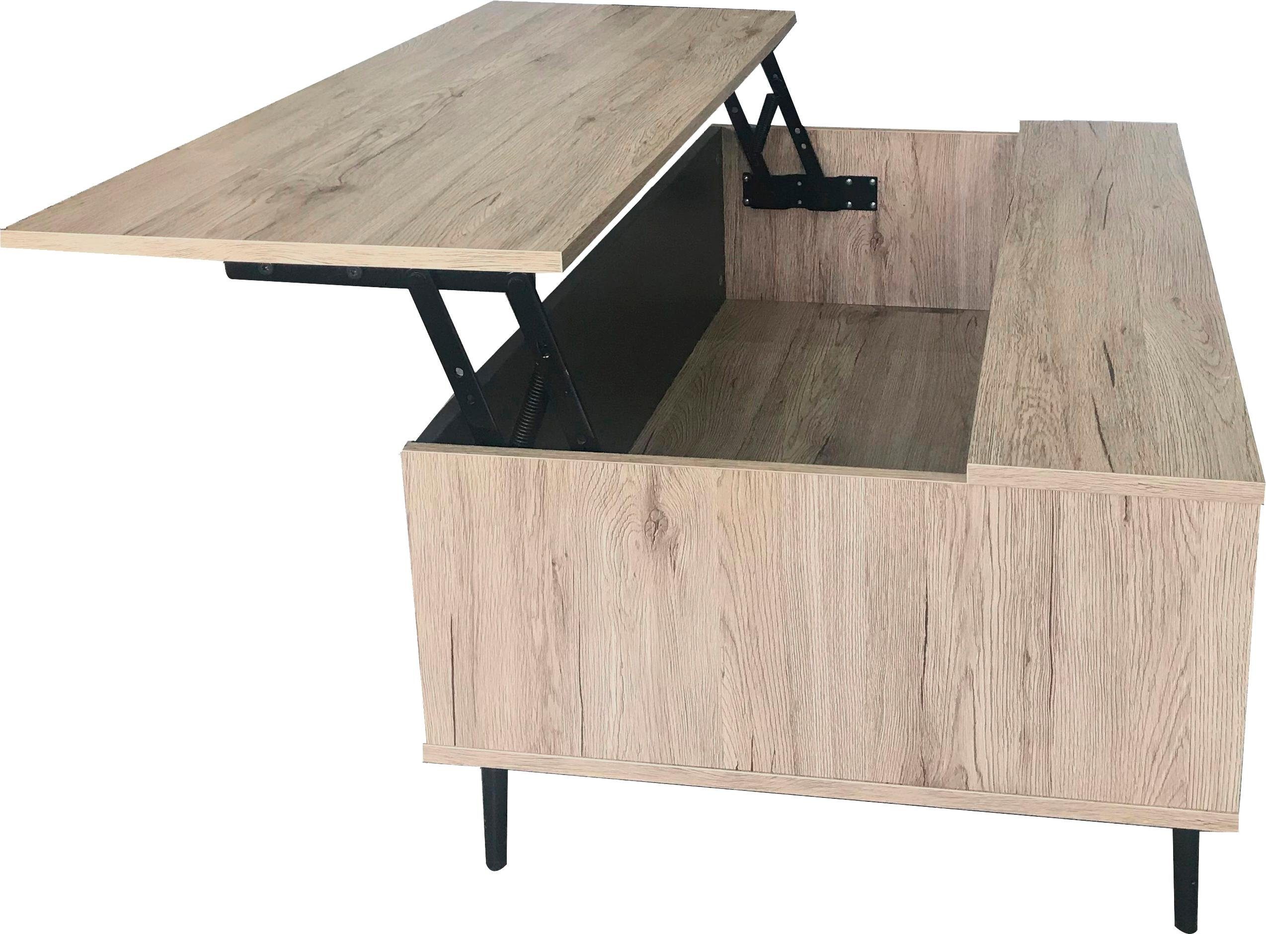 SIT Salontafel Mailbox in hoogte verstelbaar, shabby chic, vintage