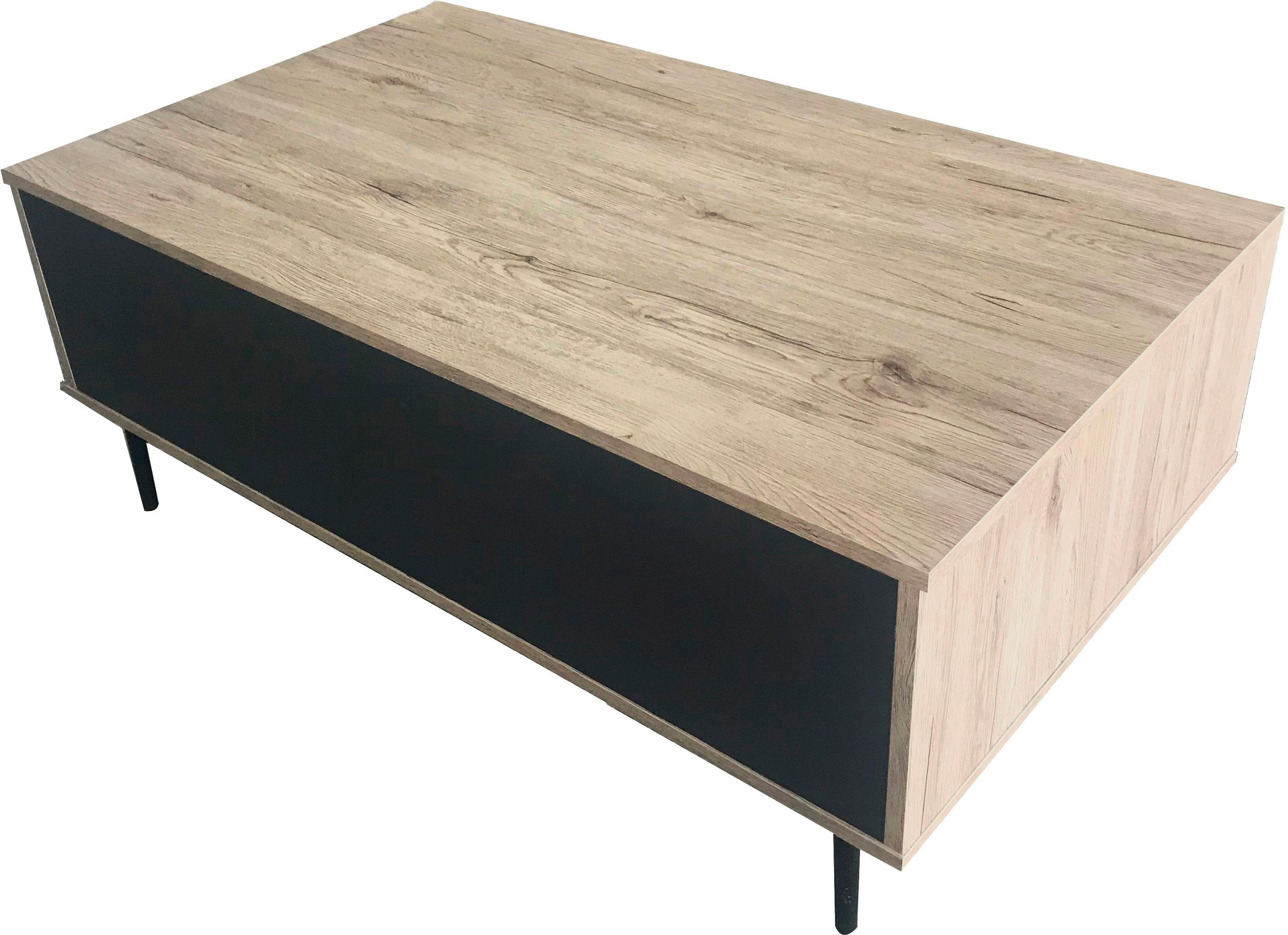 SIT Salontafel Mailbox in hoogte verstelbaar, shabby chic, vintage