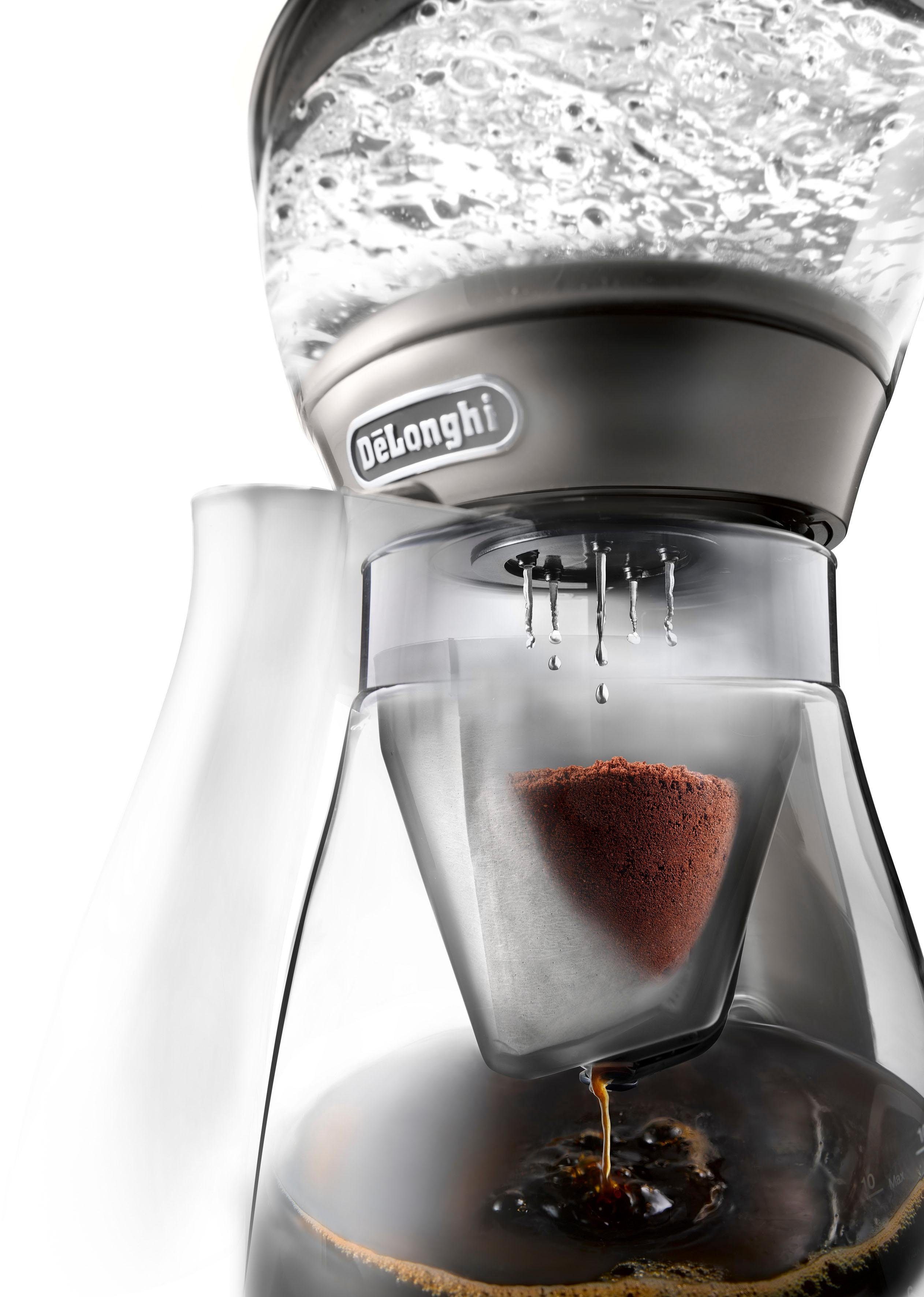 De'Longhi Filterkoffieapparaat Clessidra ICM 17210, 1,25 l, volgens gecertificeerde ecbe-norm