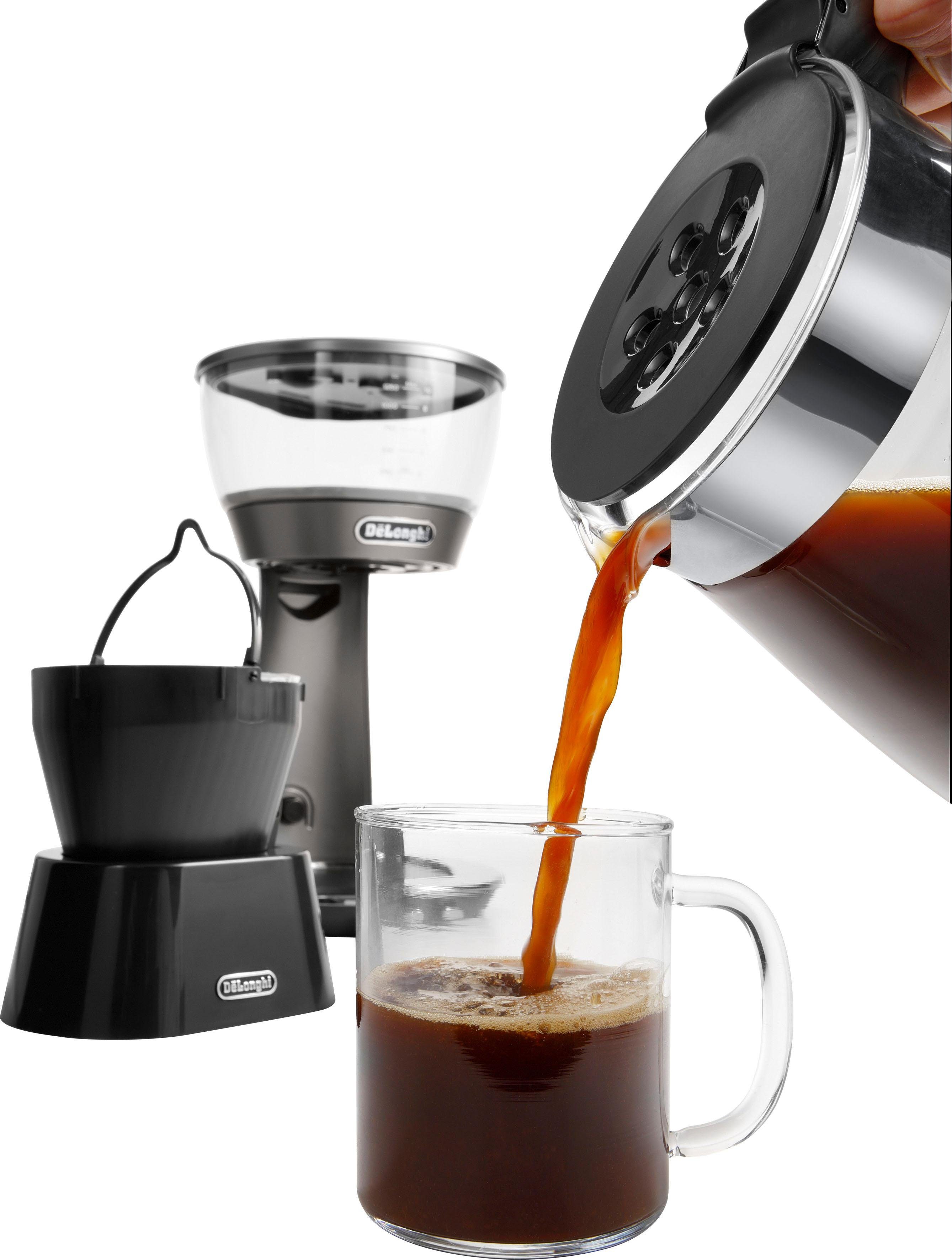 De'Longhi Filterkoffieapparaat Clessidra ICM 17210, 1,25 l, volgens gecertificeerde ecbe-norm