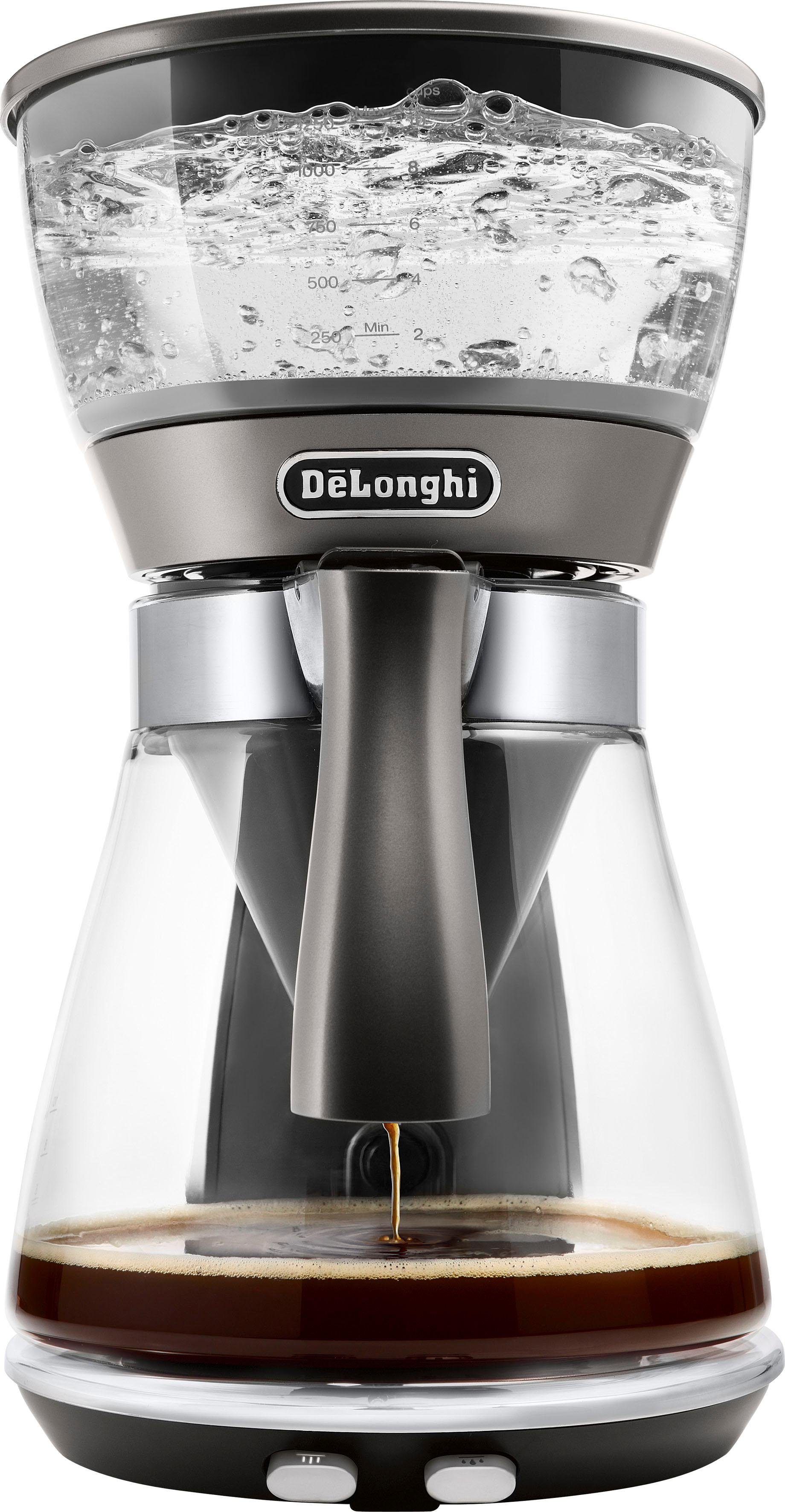 De'Longhi Filterkoffieapparaat Clessidra ICM 17210, 1,25 l, volgens gecertificeerde ecbe-norm