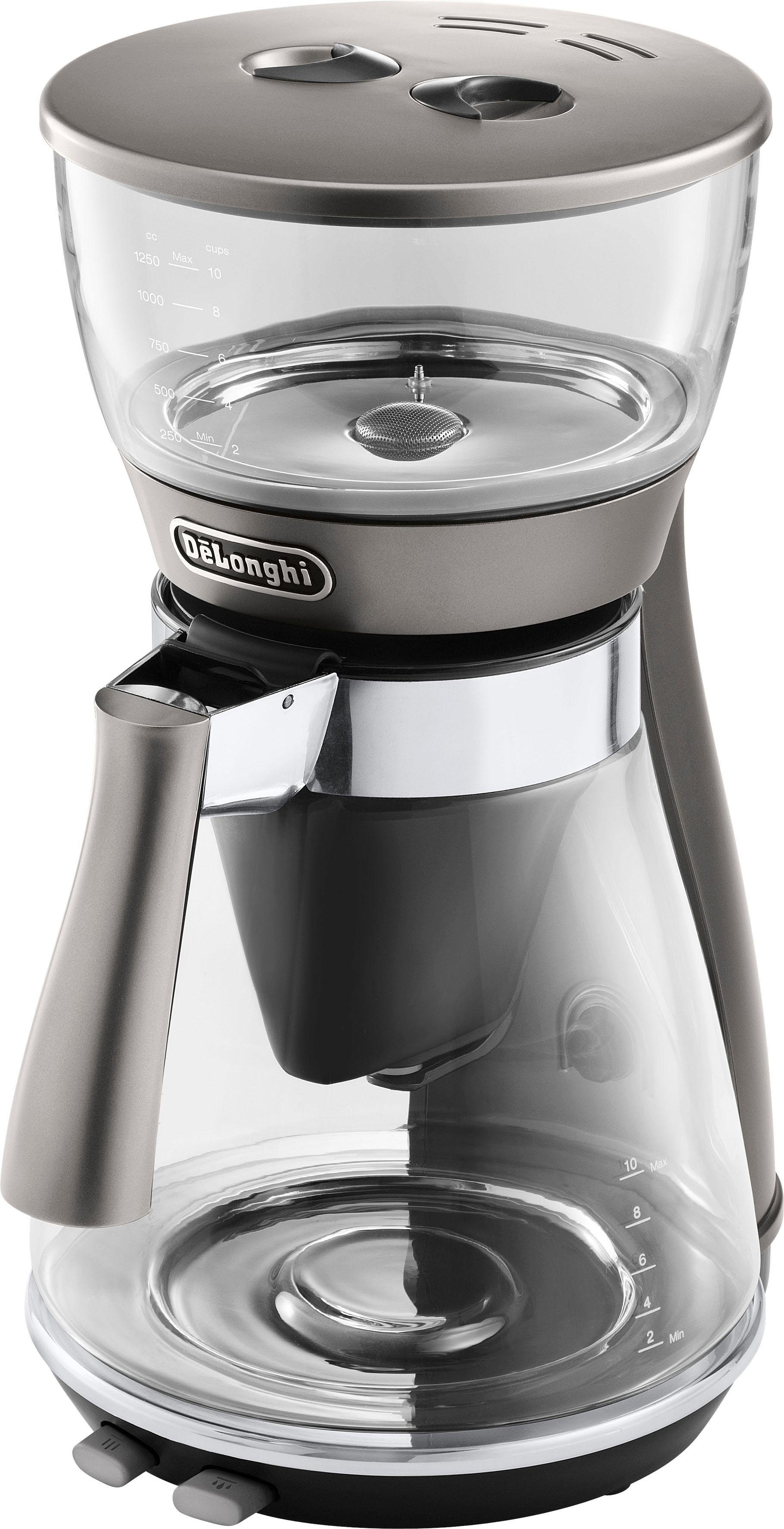 De'Longhi Filterkoffieapparaat Clessidra ICM 17210, 1,25 l, volgens gecertificeerde ecbe-norm
