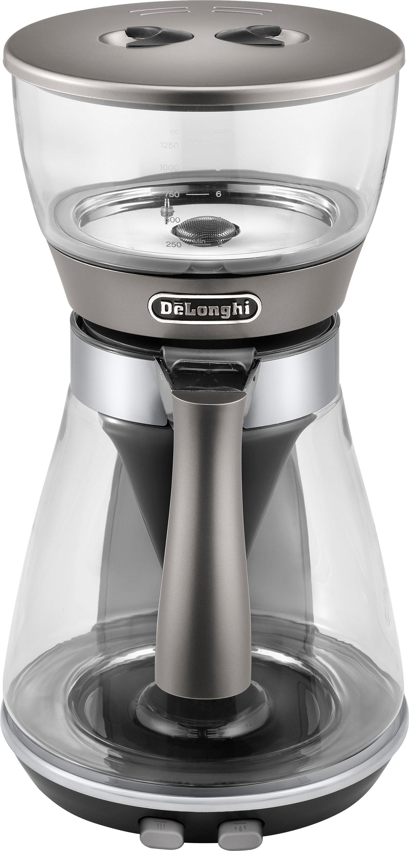 De'Longhi Filterkoffieapparaat Clessidra ICM 17210, 1,25 l, volgens gecertificeerde ecbe-norm