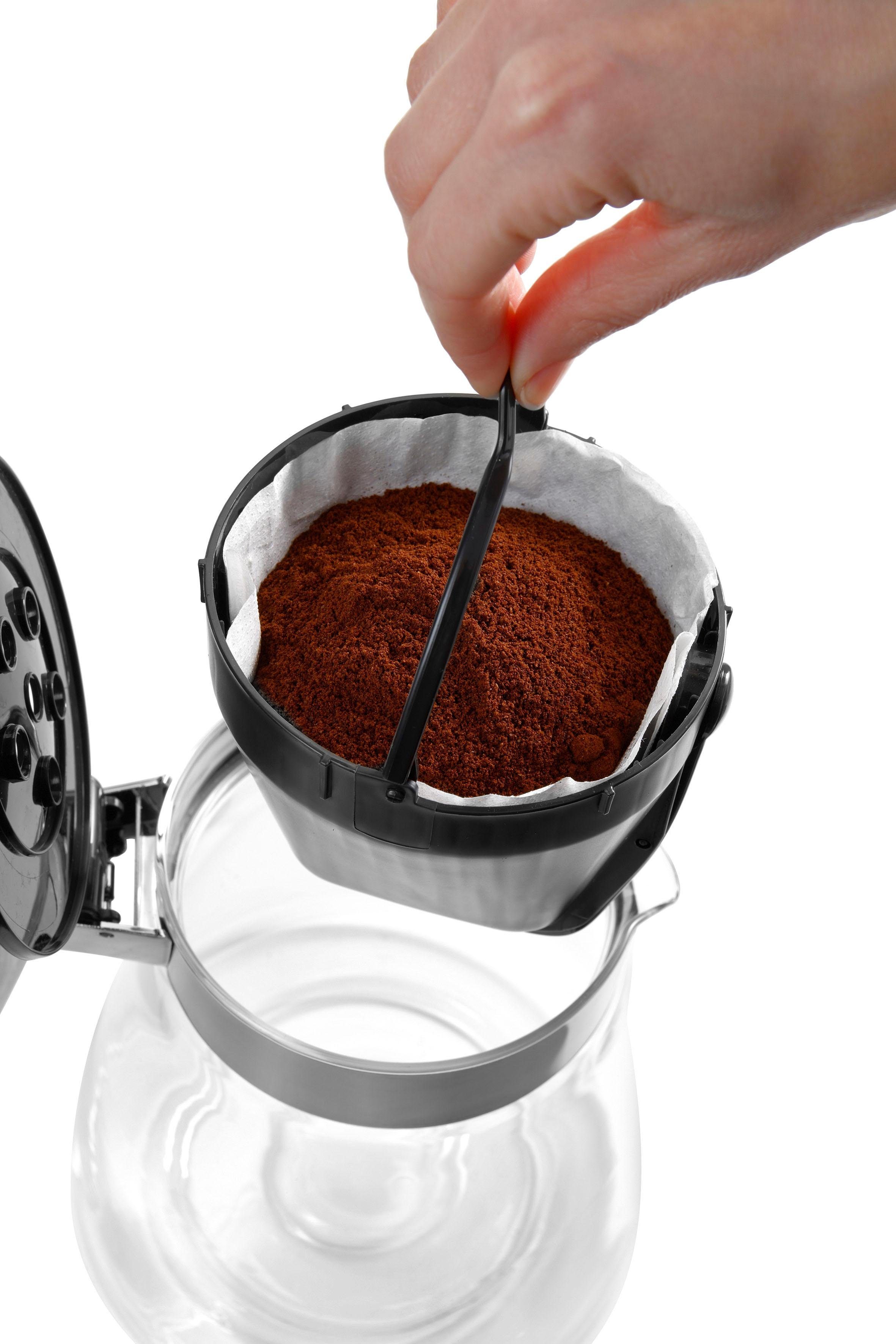 De'Longhi Filterkoffieapparaat Clessidra ICM 17210, 1,25 l, volgens gecertificeerde ecbe-norm