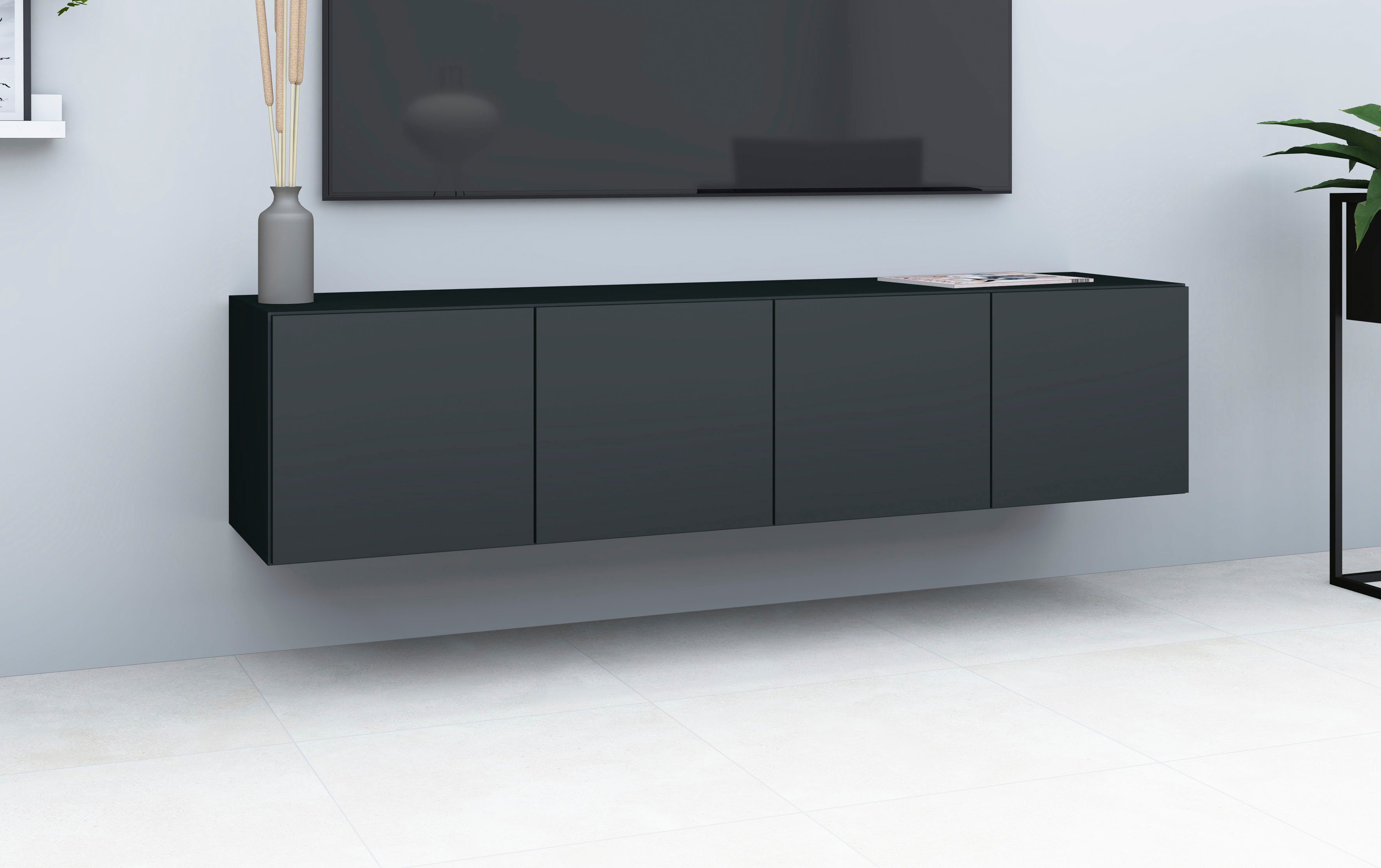 borchardt Möbel Tv-meubel Vaasa Breedte 152 cm, alleen hangend