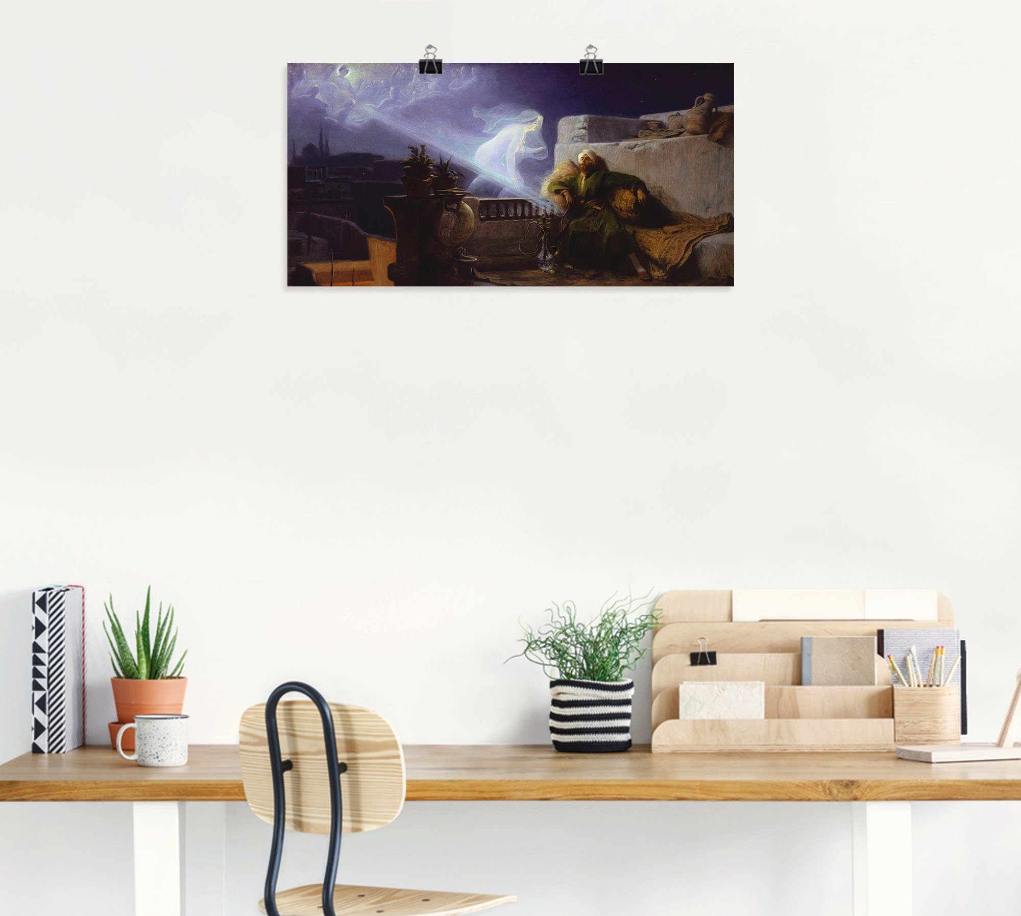Artland Artprint op linnen Oriëntaalse droom. 1904 gespannen op een spieraam