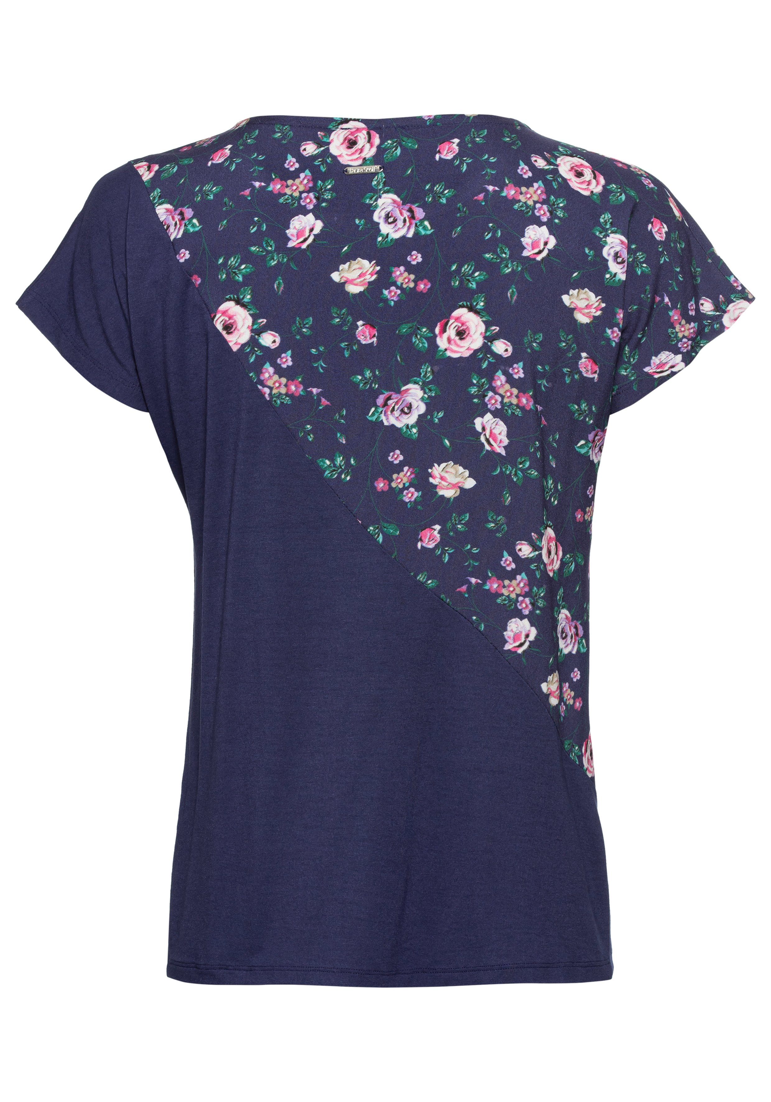 Laura Scott Shirtblouse met bloemenprint