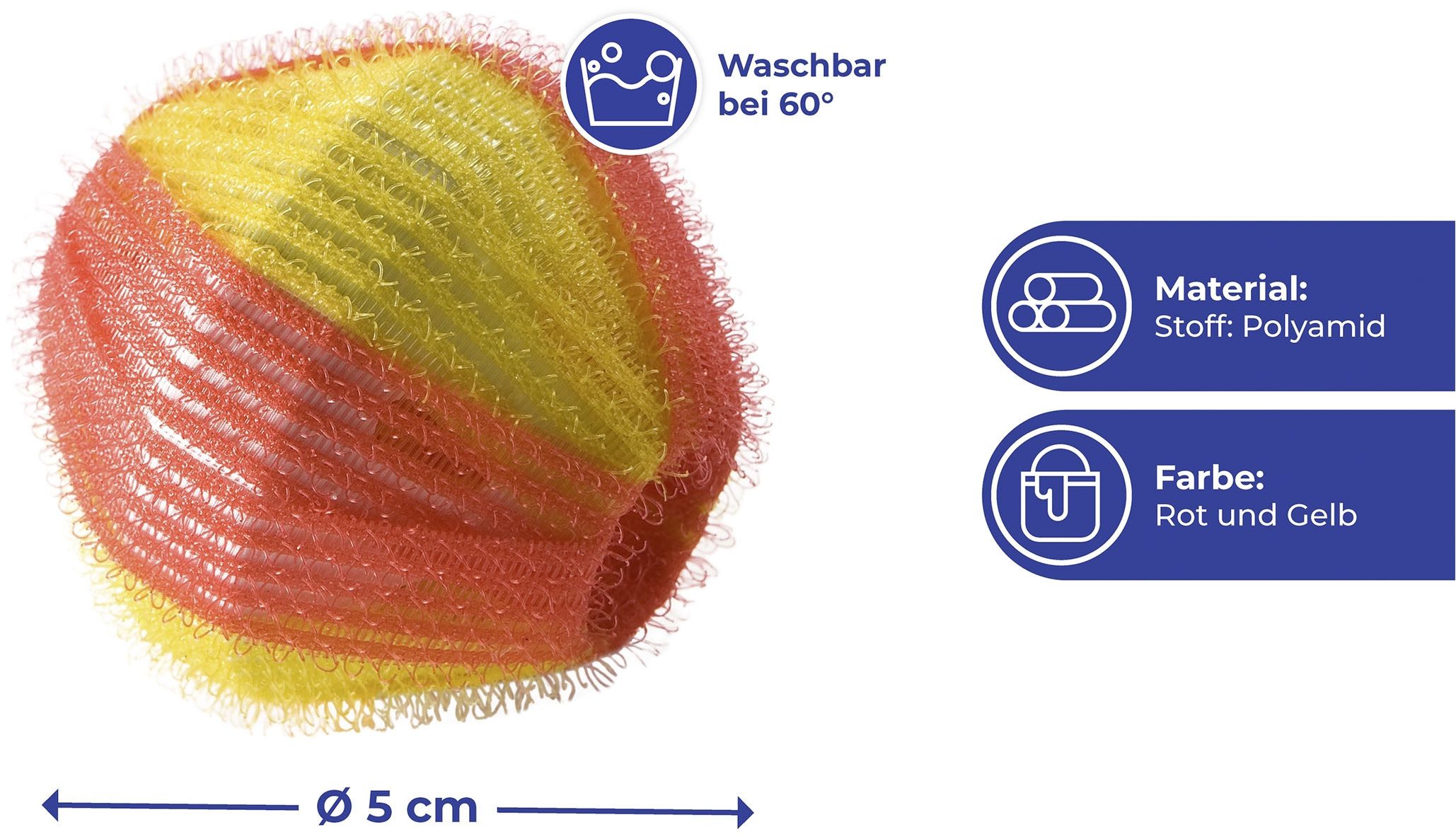 WENKO Wasbal Model Pluisverdrijver Jumbo (set, 6 stuks)