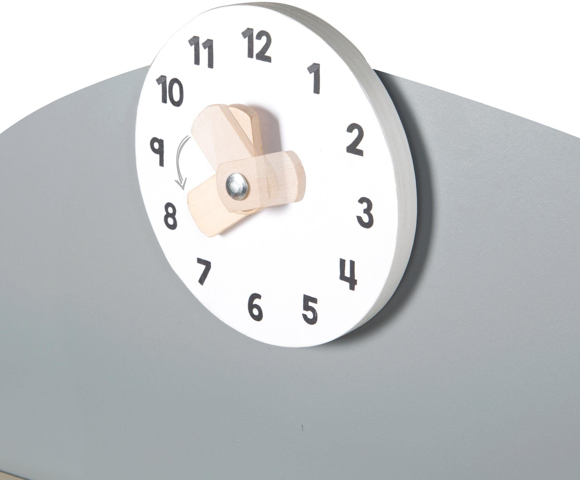 Roba® Winkel Kraam, wit/grijs/naturel