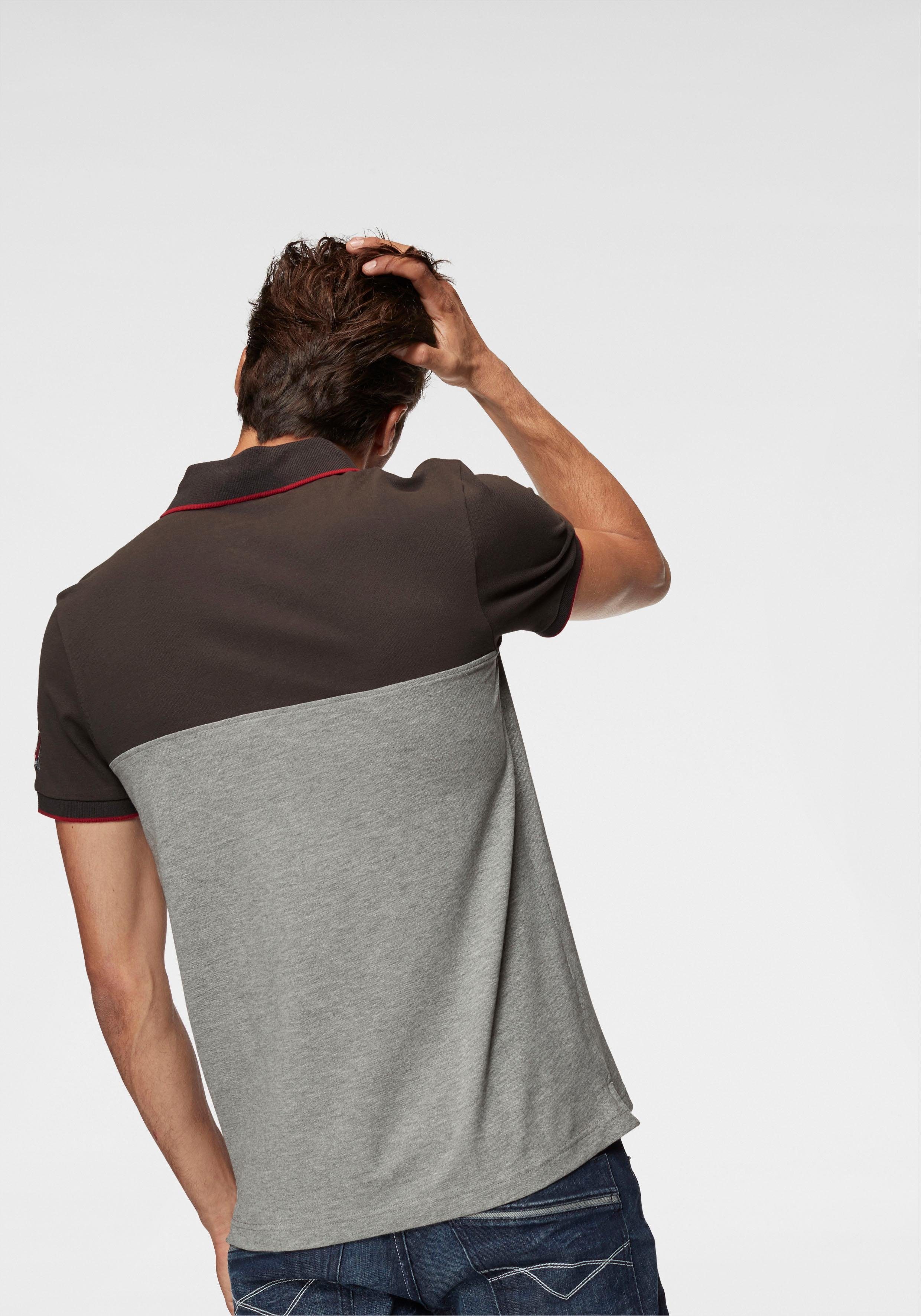 Bruno Banani Poloshirt Korte mouwen, lichaamsnauwkeurige pasvorm, met polokraag