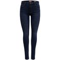 only skinny fit jeans onlpaola hw sk dnm azgz878 blauw