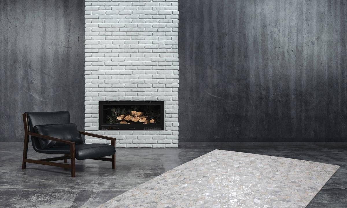 Kayoom Vachtvloerkleed Rocket 410 Patchwork echt leer bont, woonkamer