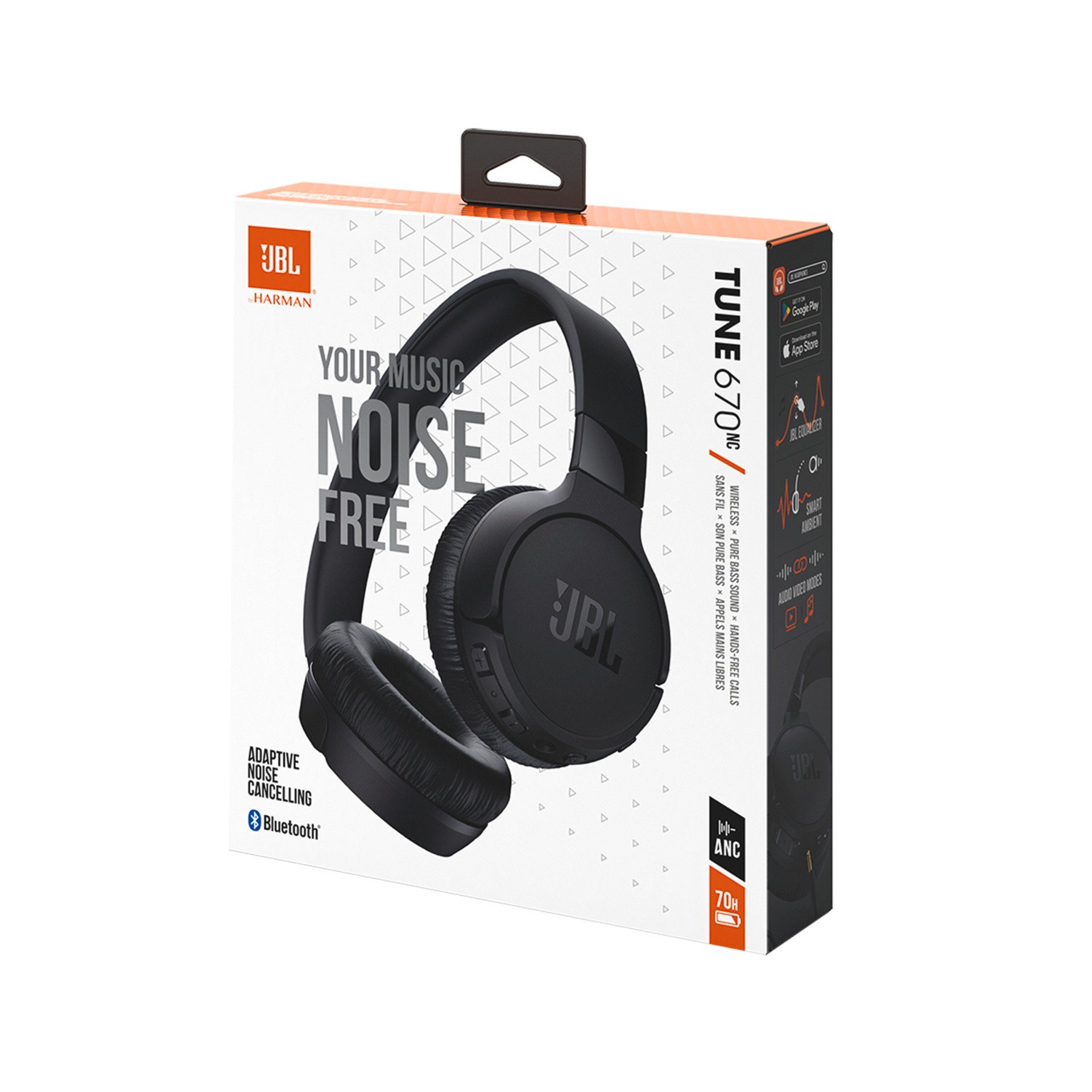 JBL Bluetooth-hoofdtelefoon Tune 670NC