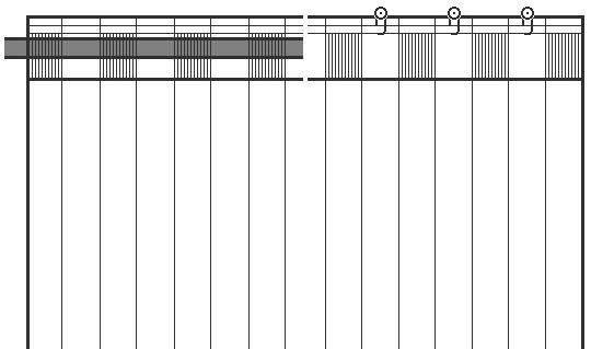 Neutex for you! Gordijn Allure HxB: 245x140, gordijn met verborgen lussen (1 stuk)