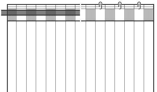 Neutex for you! Gordijn Allure HxB: 245x140, gordijn met verborgen lussen (1 stuk)