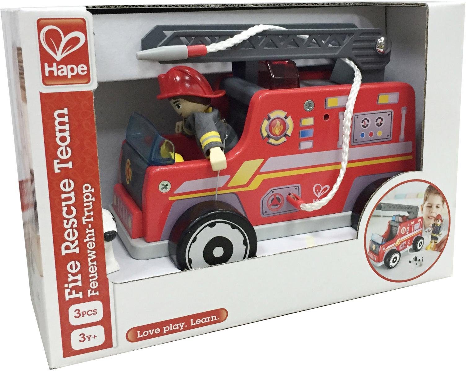 Hape Speelgoed-brandweer Feuerwehr-Trupp (set)
