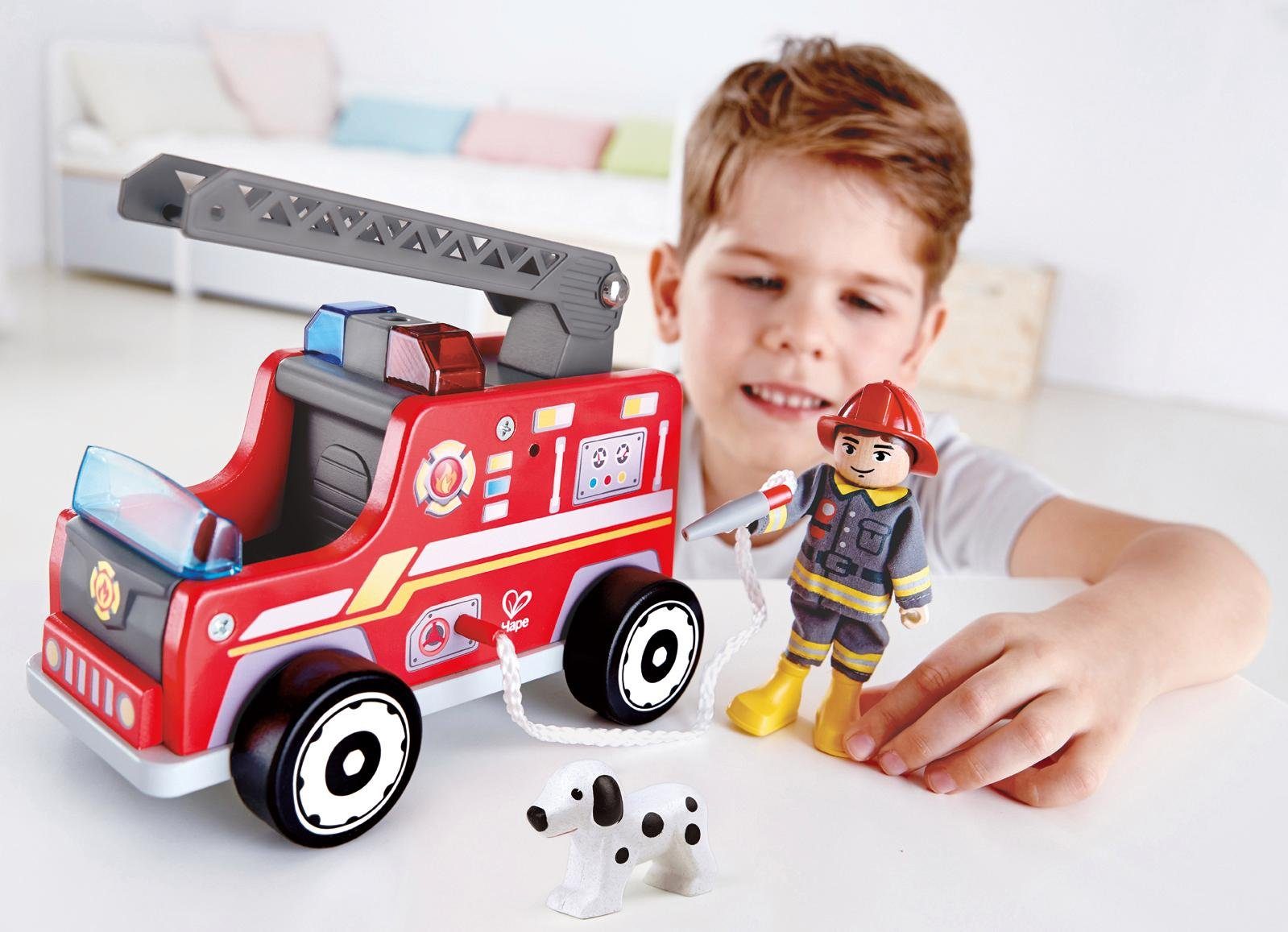 Hape Speelgoed-brandweer Feuerwehr-Trupp (set)