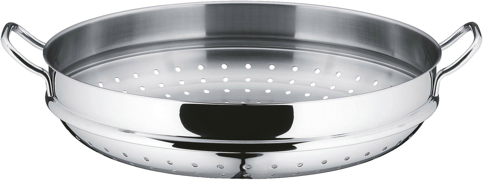 WMF Wok an Macao 36 cm, inductie geschikt voor alle soorten fornuizen, scherp aanbraden bij hoge temperaturen (set, 4-delig)